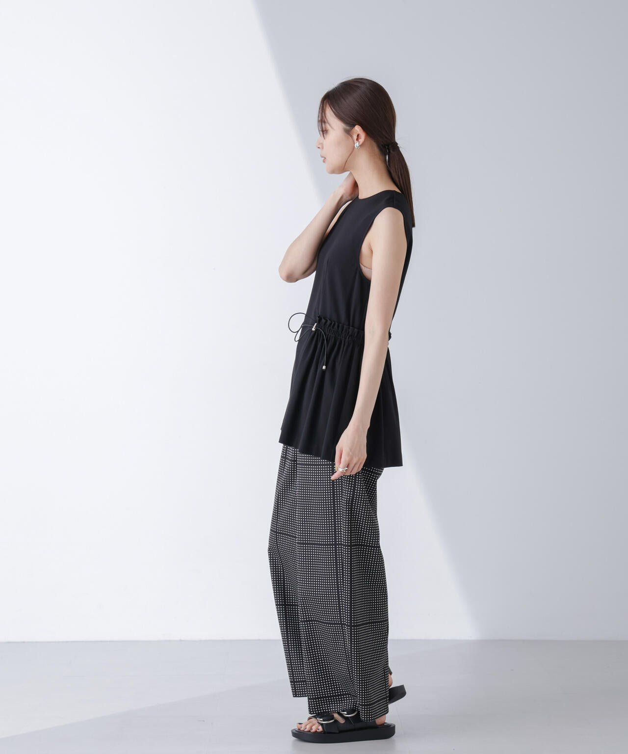AtPARK&DAILYWEAR/ドットプリントパンツ
