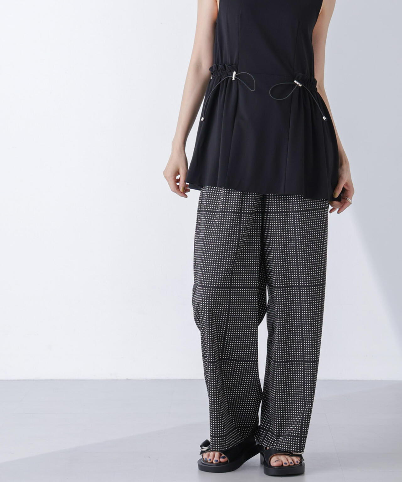 AtPARK&DAILYWEAR/ドットプリントパンツ
