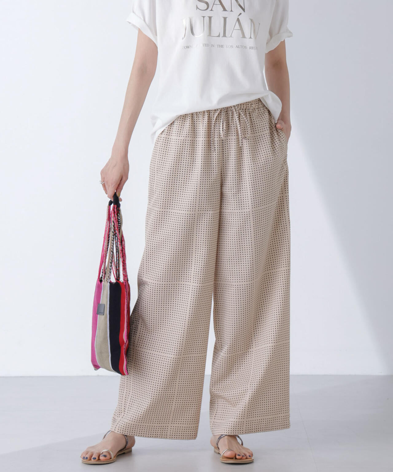 AtPARK&DAILYWEAR/ドットプリントパンツ
