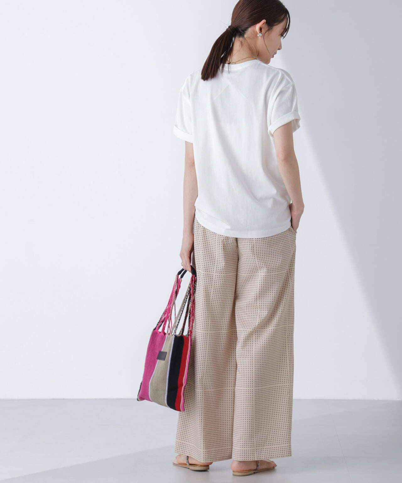AtPARK&DAILYWEAR/ドットプリントパンツ