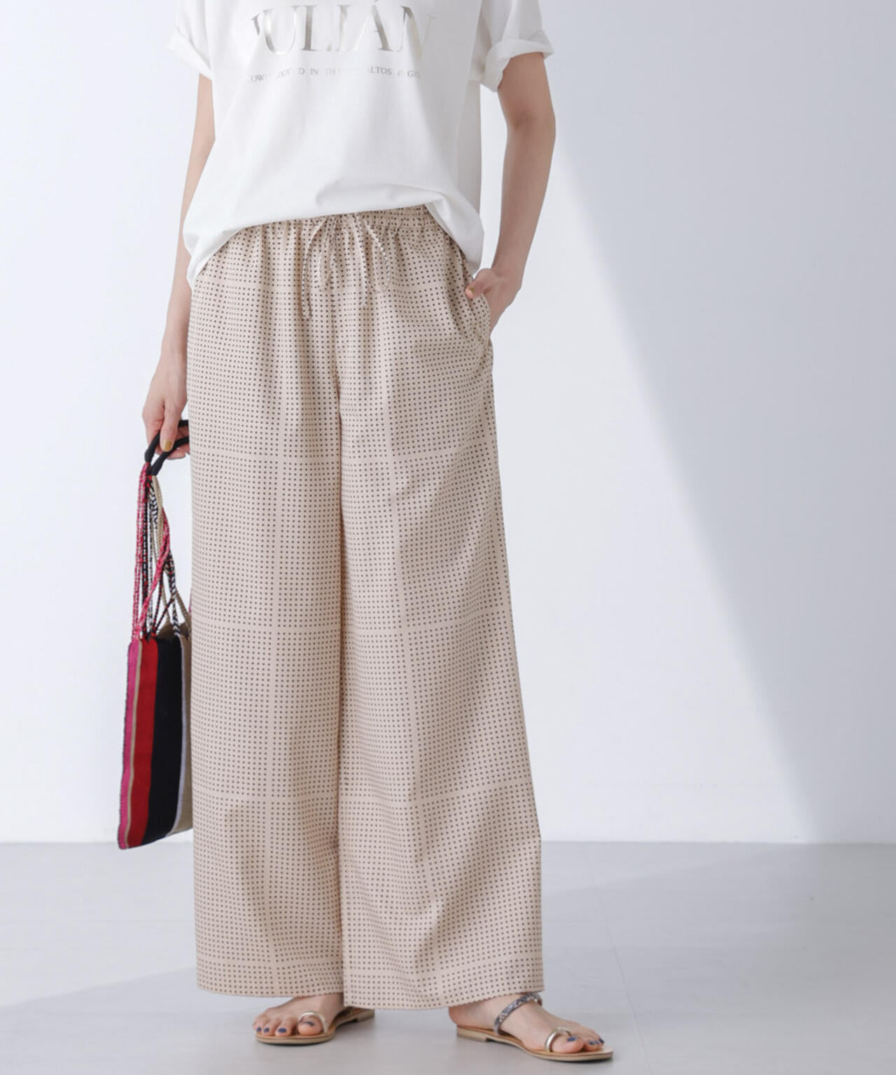 AtPARK&DAILYWEAR/ドットプリントパンツ