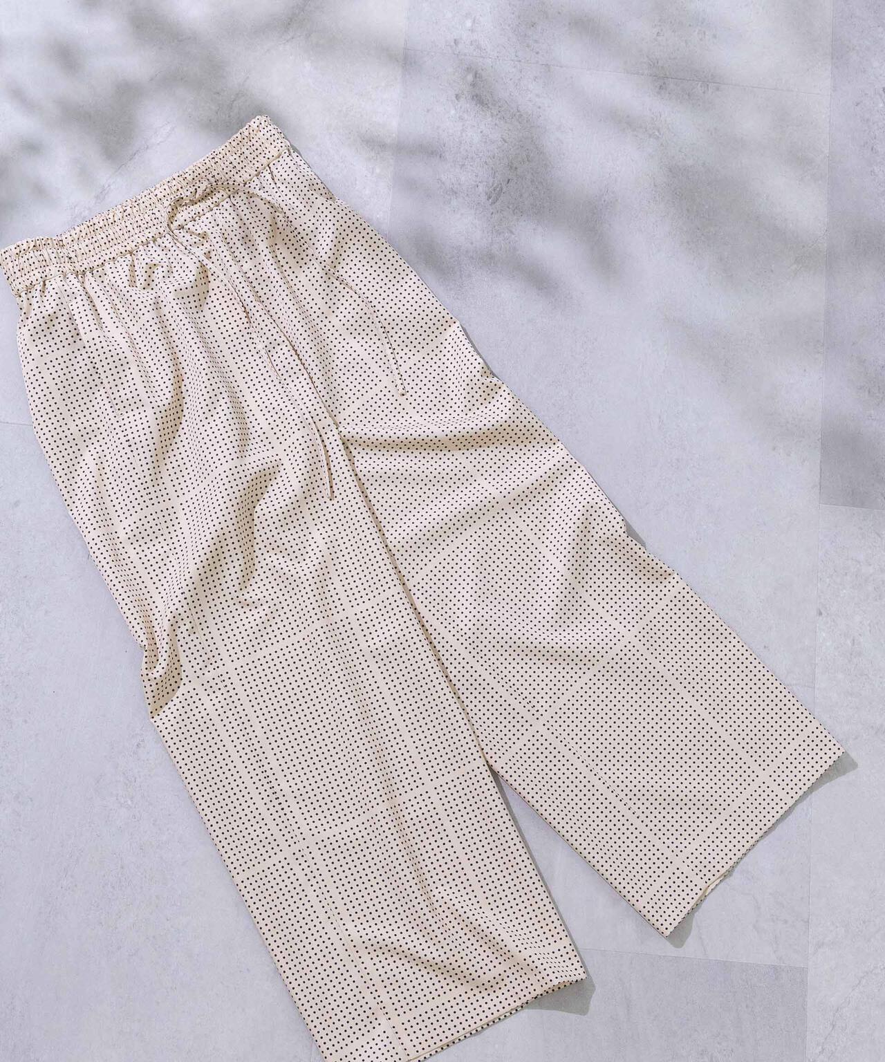 AtPARK&DAILYWEAR/ドットプリントパンツ