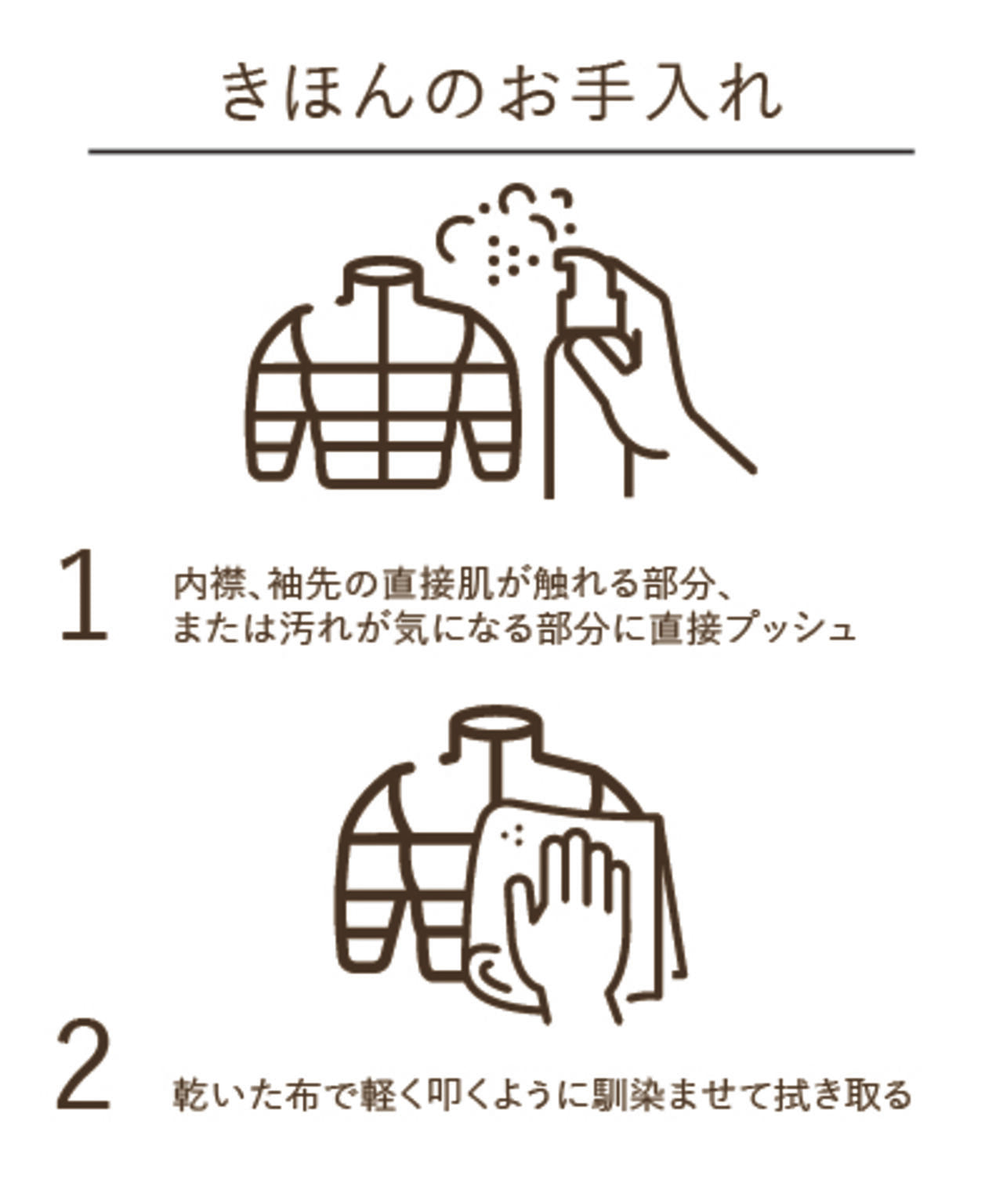 ダウンジャケット専用 水のいらない泡洗剤
