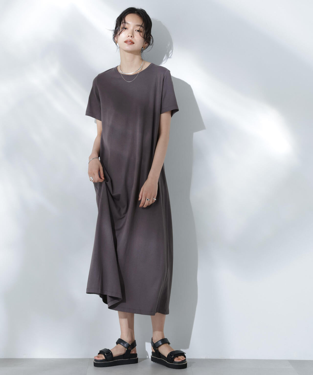 Anti Soaked(R) 汗染み防止フレアワンピース