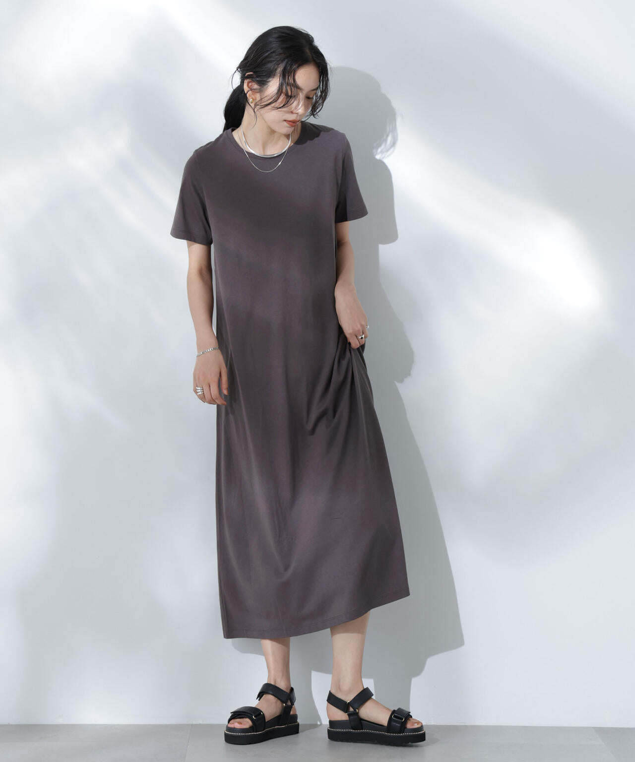 Anti Soaked(R) 汗染み防止フレアワンピース