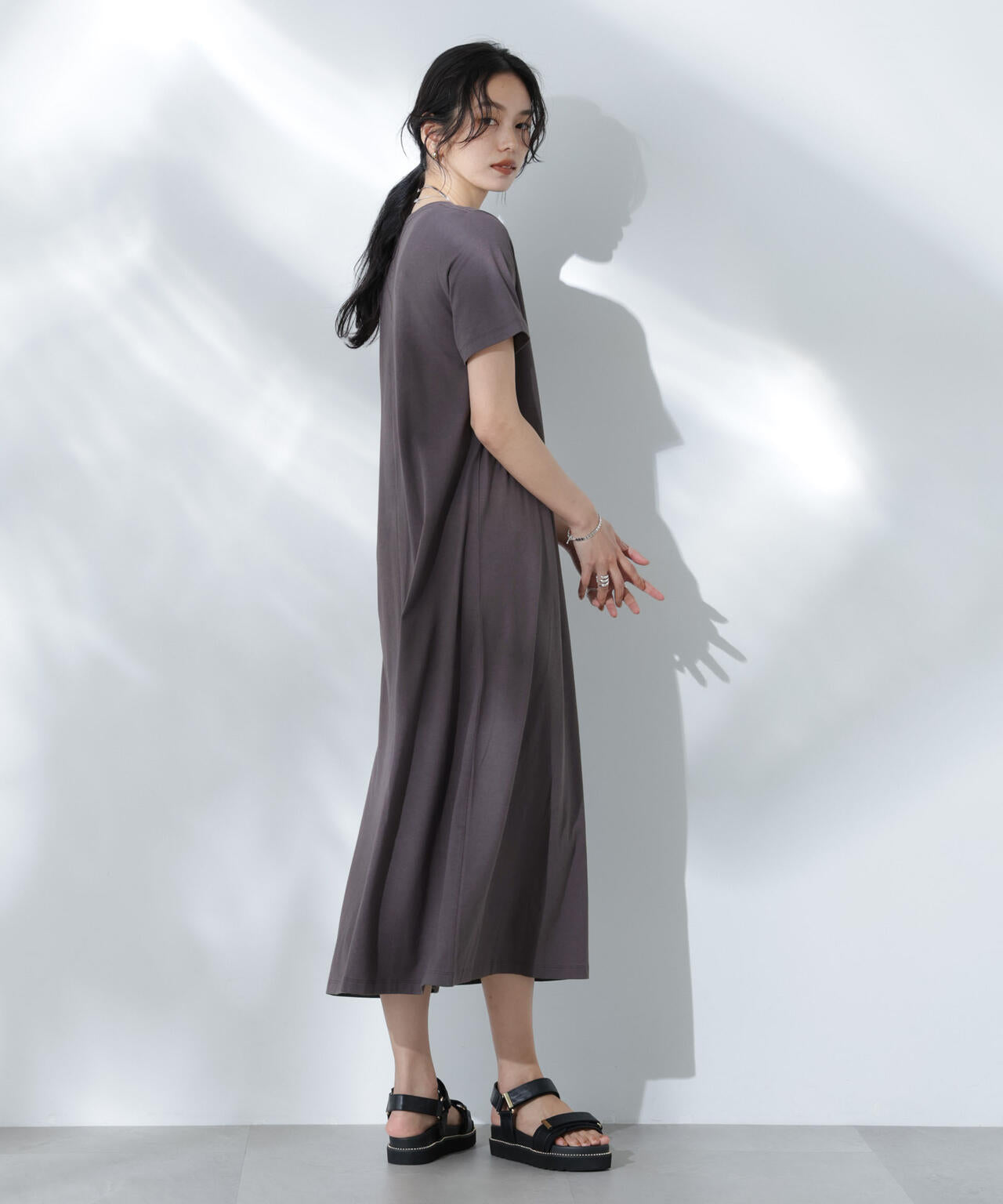 Anti Soaked(R) 汗染み防止フレアワンピース