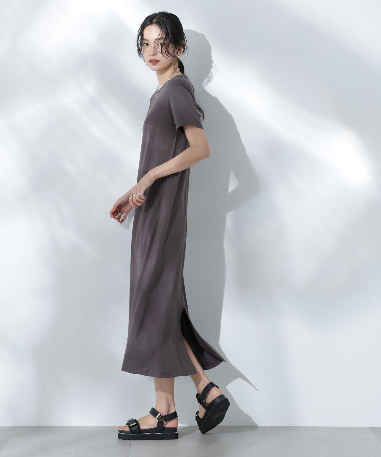 Anti Soaked(R) 汗染み防止フレアワンピース