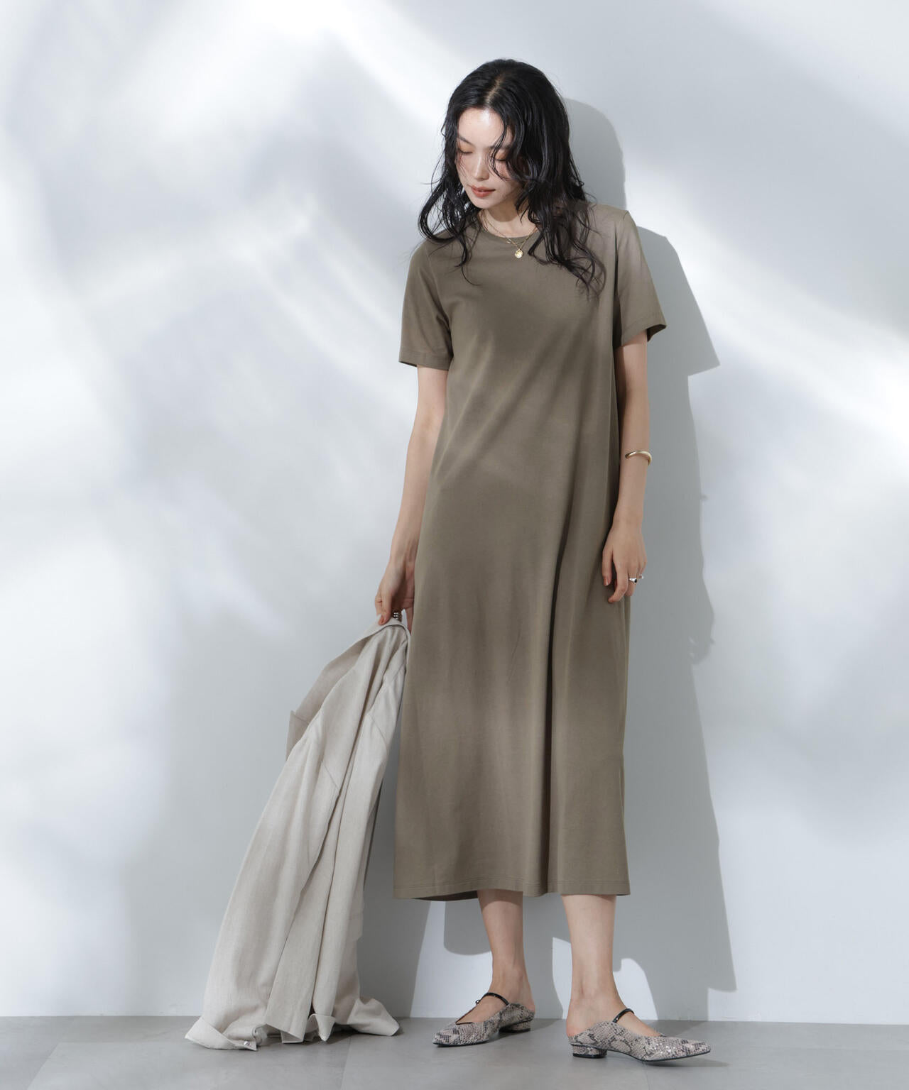 Anti Soaked(R) 汗染み防止フレアワンピース