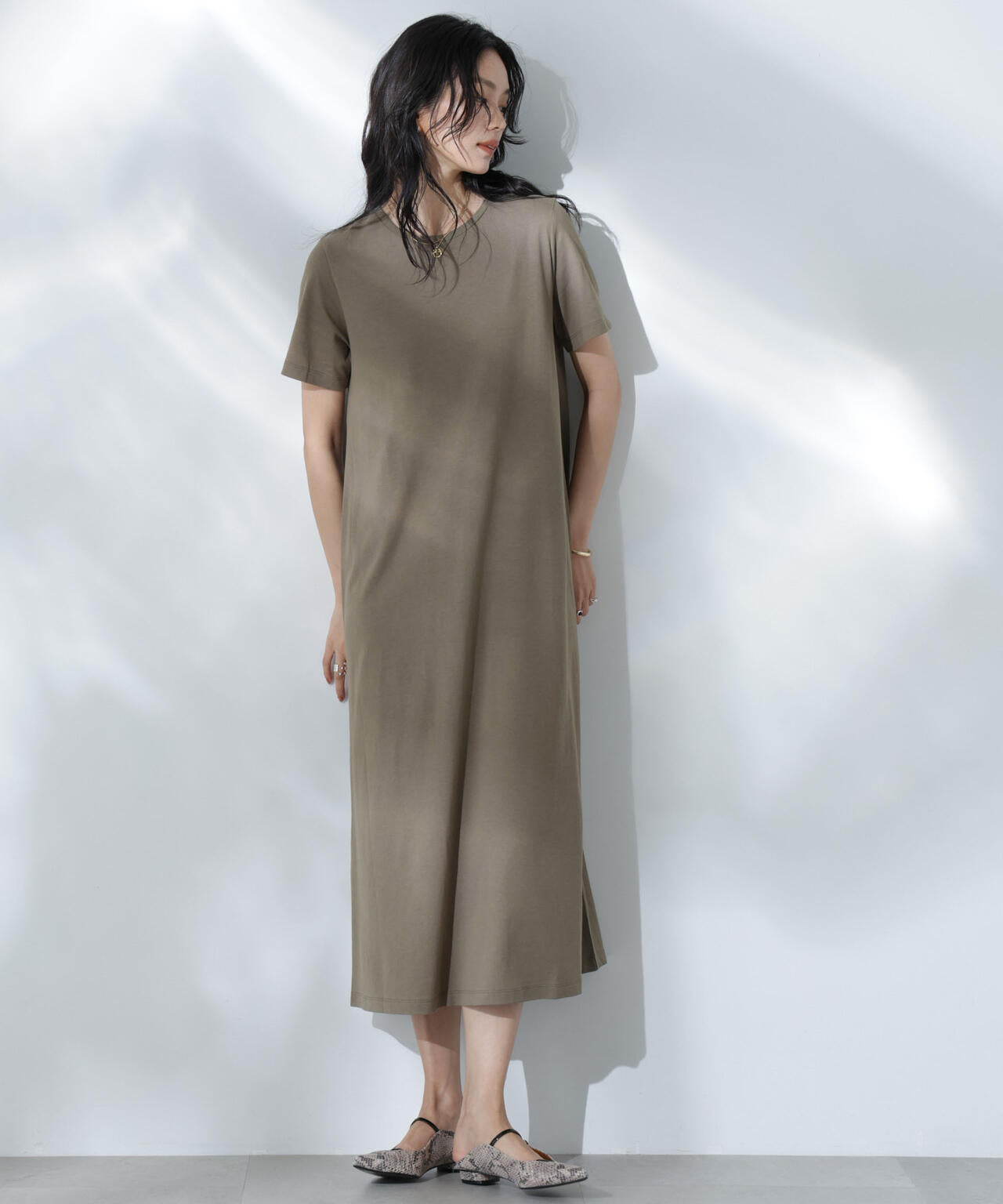 Anti Soaked(R) 汗染み防止フレアワンピース