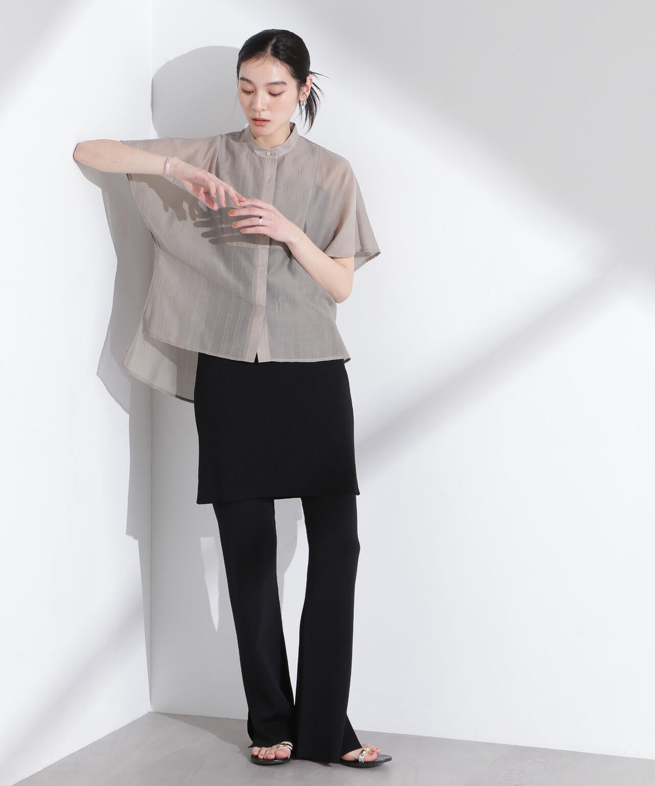 ポンチョデザインシャツ