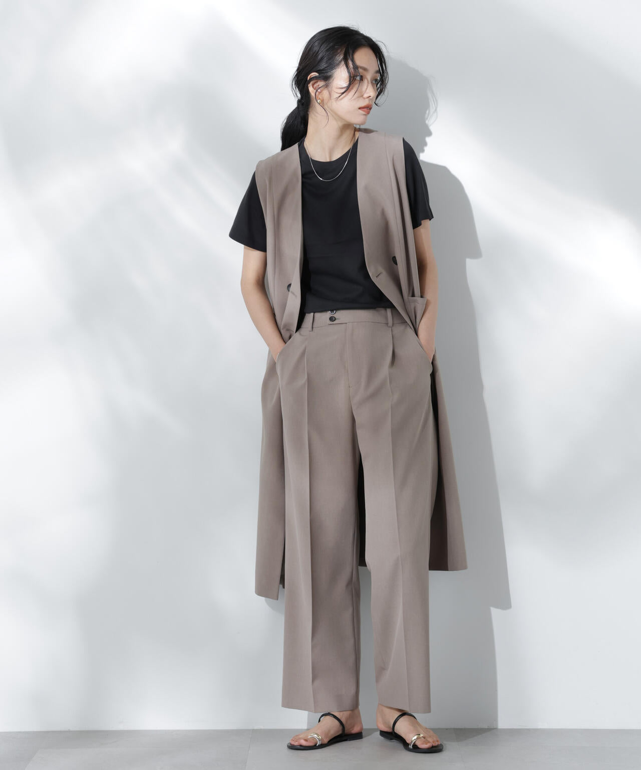 Anti Soaked(R) 汗染み防止クルーネックTシャツ