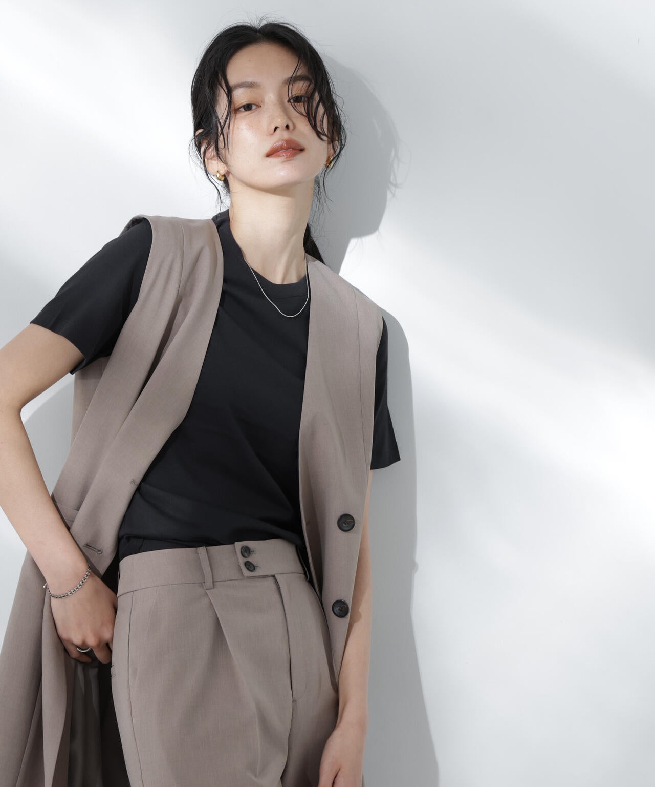 Anti Soaked(R) 汗染み防止クルーネックTシャツ