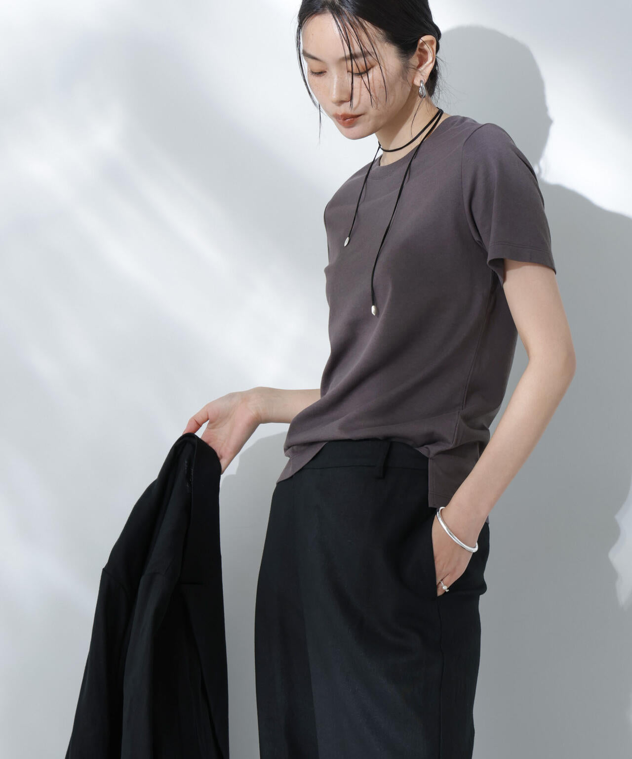 Anti Soaked(R) 汗染み防止クルーネックTシャツ