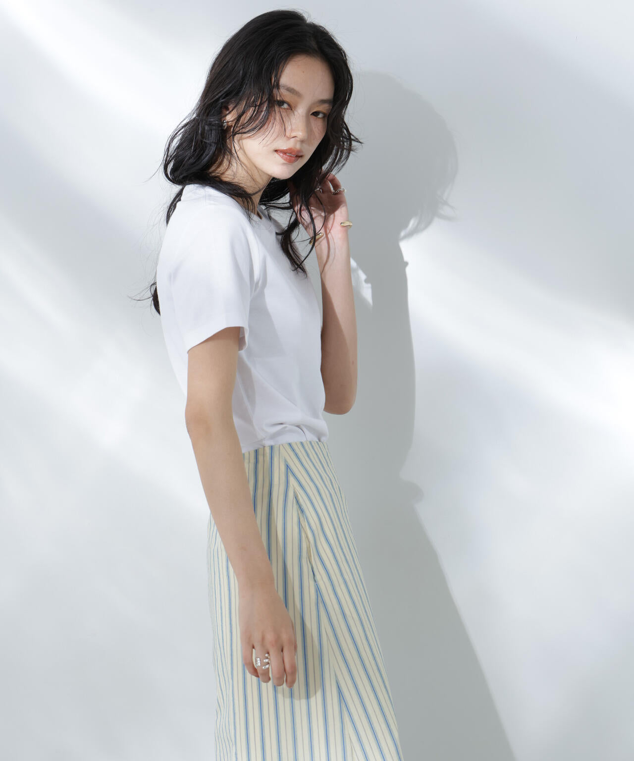 Anti Soaked(R) 汗染み防止クルーネックTシャツ