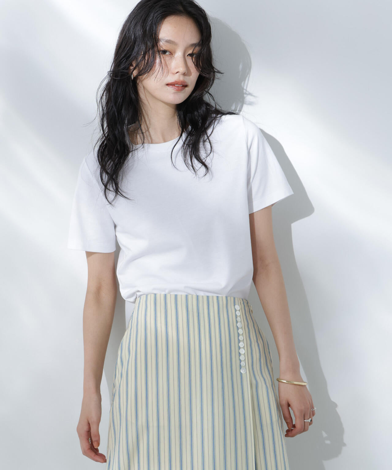 Anti Soaked(R) 汗染み防止クルーネックTシャツ