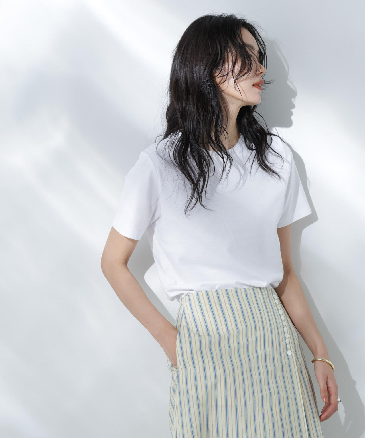 Anti Soaked(R) 汗染み防止クルーネックTシャツ