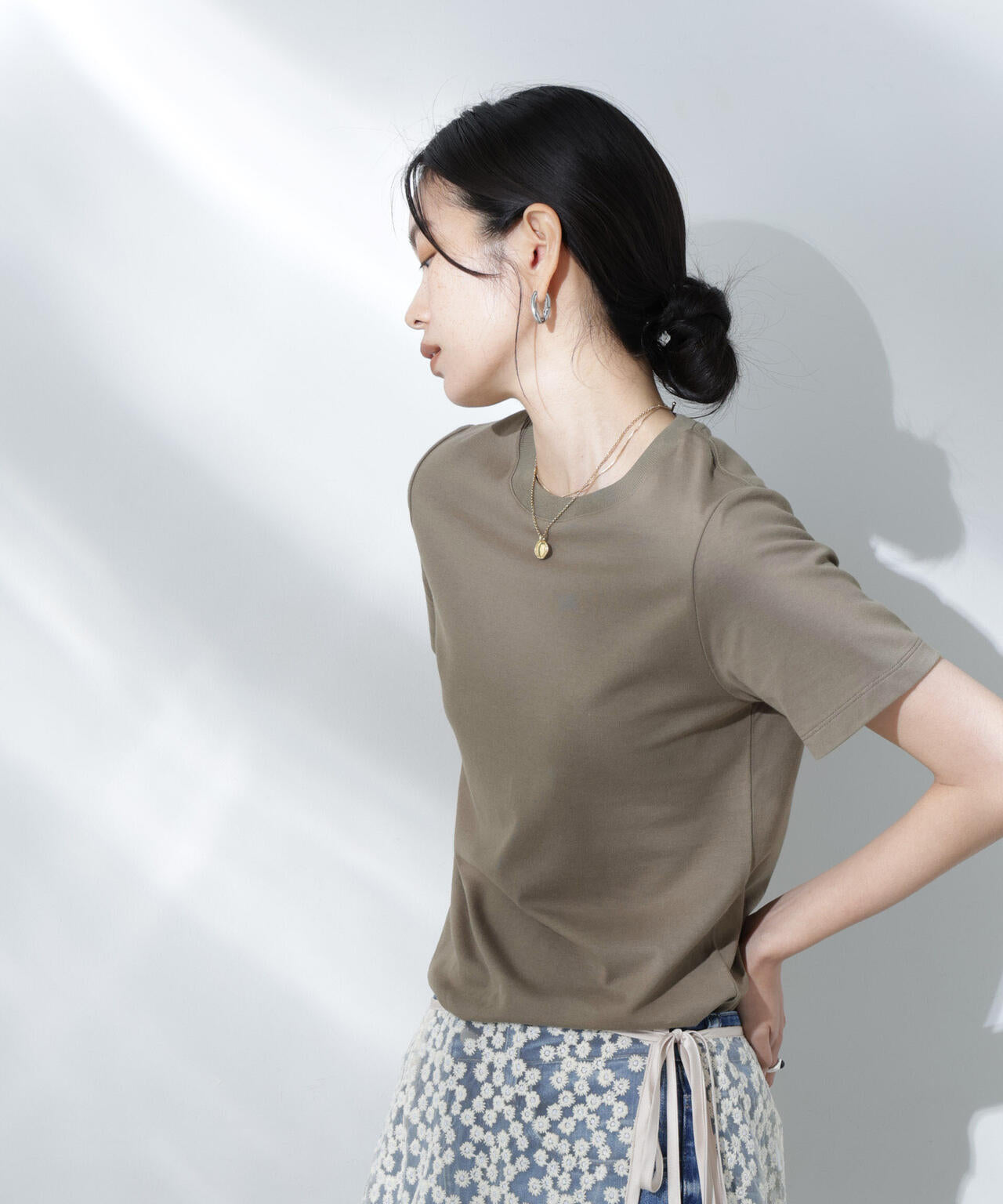 Anti Soaked(R) 汗染み防止クルーネックTシャツ