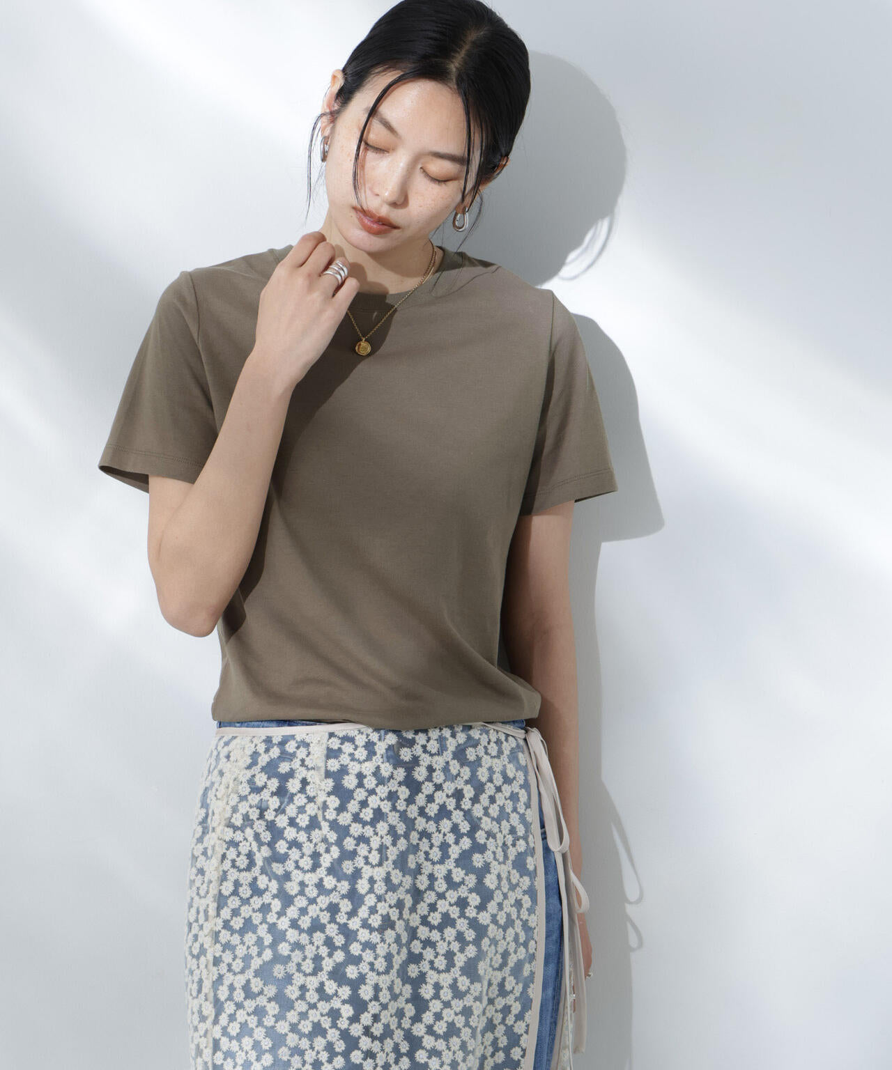 Anti Soaked(R) 汗染み防止クルーネックTシャツ