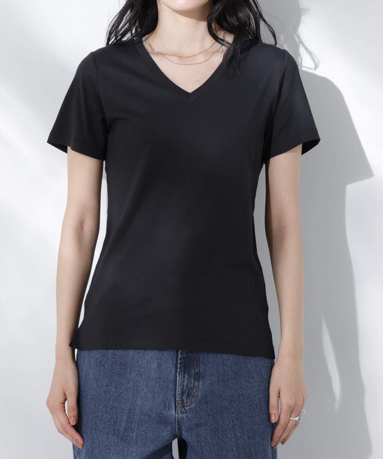 Anti Soaked(R) 汗染み防止VネックTシャツ