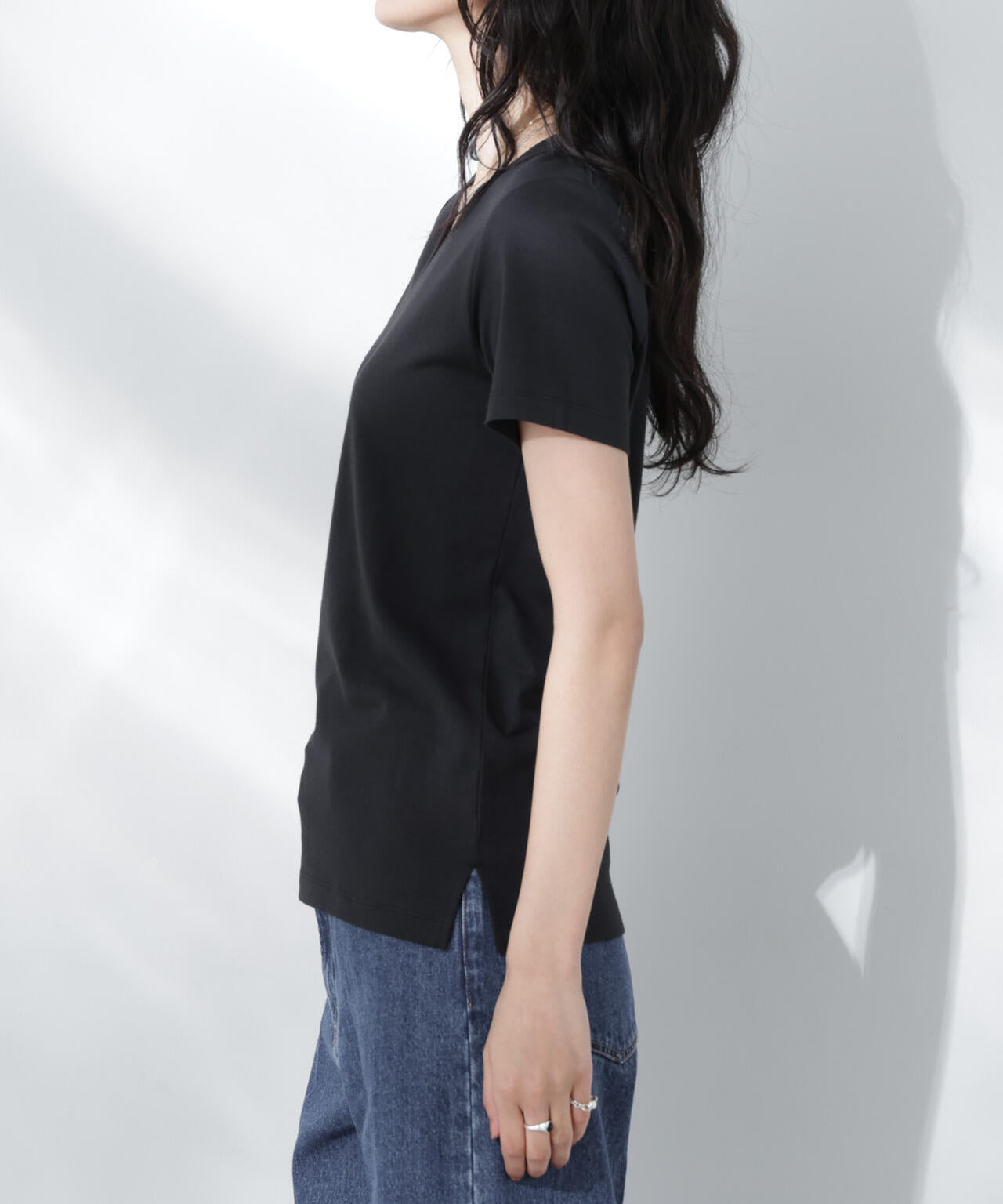 Anti Soaked(R) 汗染み防止VネックTシャツ