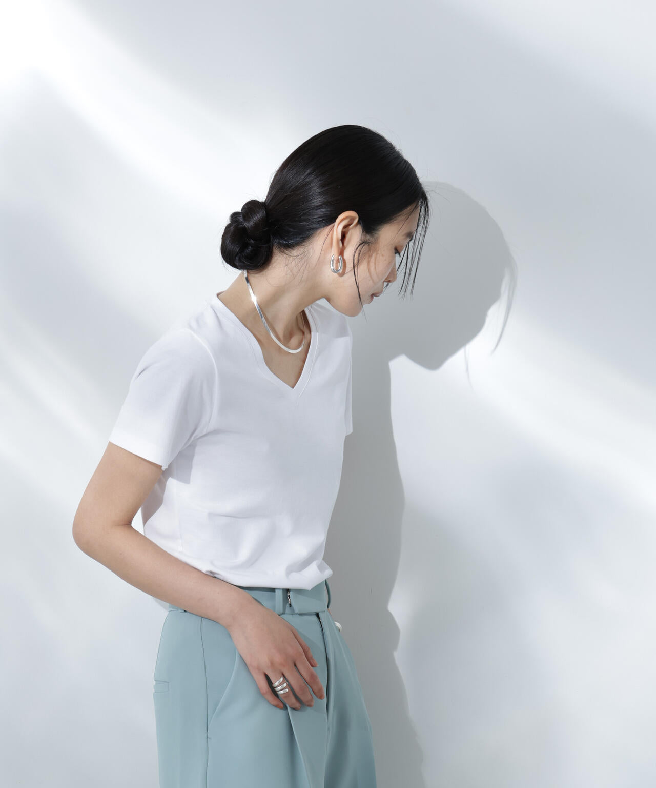 Anti Soaked(R) 汗染み防止VネックTシャツ