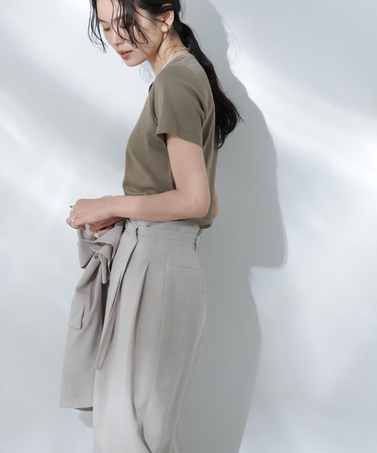Anti Soaked(R) 汗染み防止VネックTシャツ