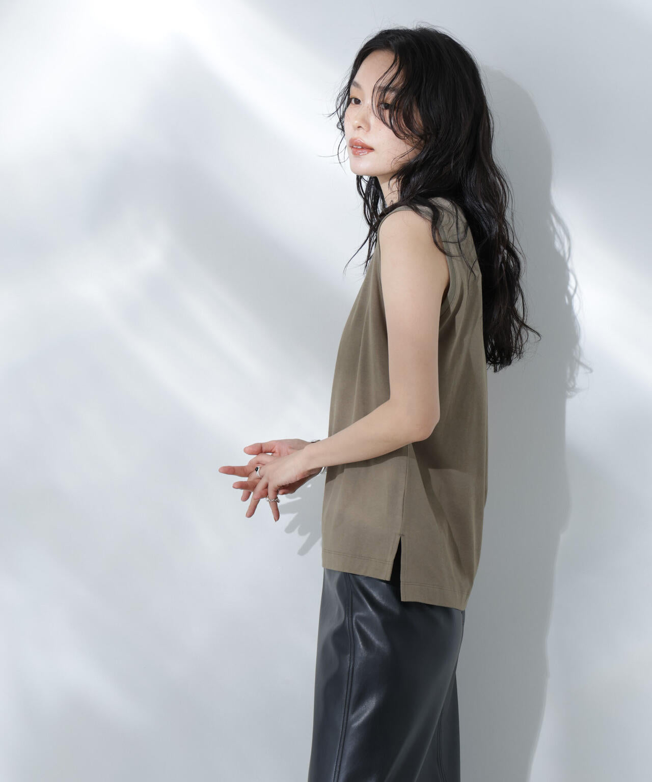 Anti Soaked(R) 汗染み防止ノースリーブTシャツ