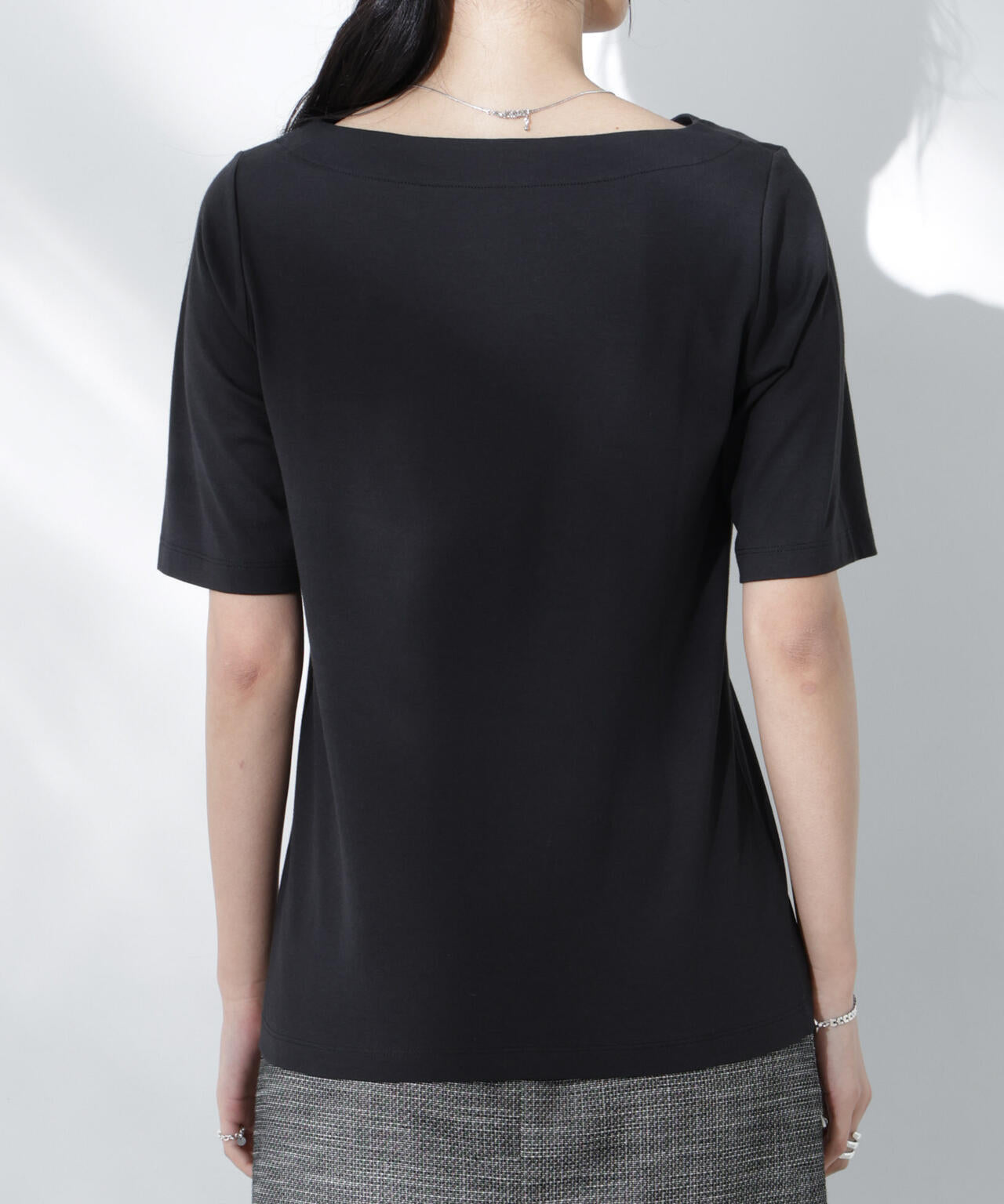 Anti Soaked(R) 汗染み防止ボートネックTシャツ