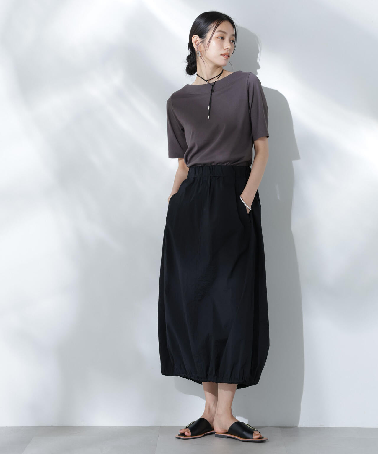 Anti Soaked(R) 汗染み防止ボートネックTシャツ