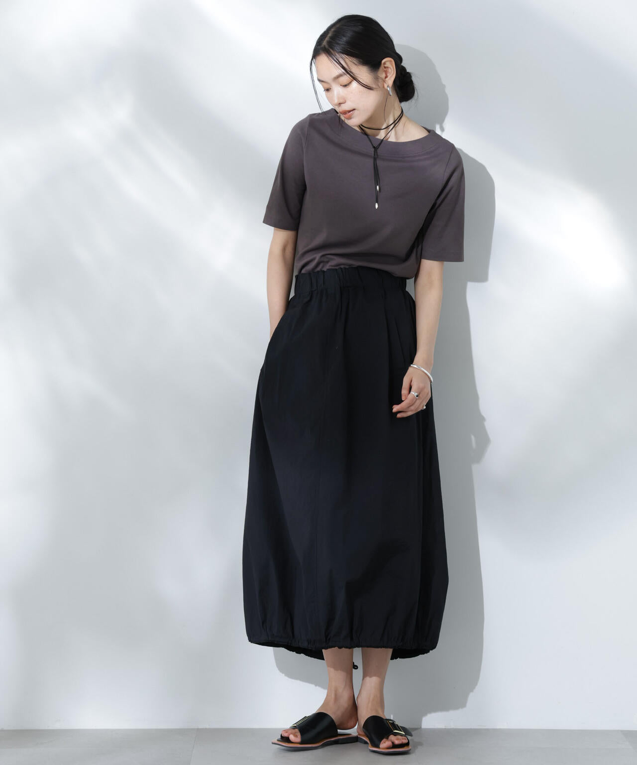 Anti Soaked(R) 汗染み防止ボートネックTシャツ