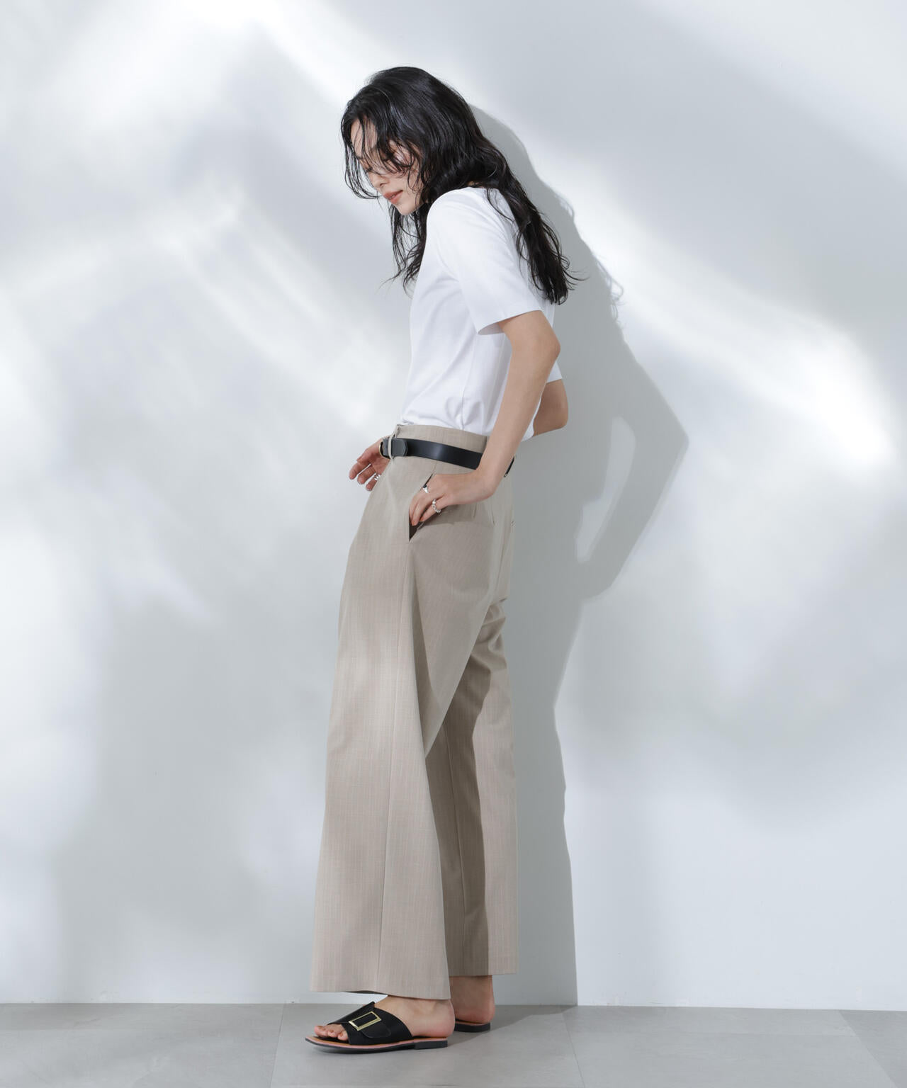 Anti Soaked(R) 汗染み防止ボートネックTシャツ