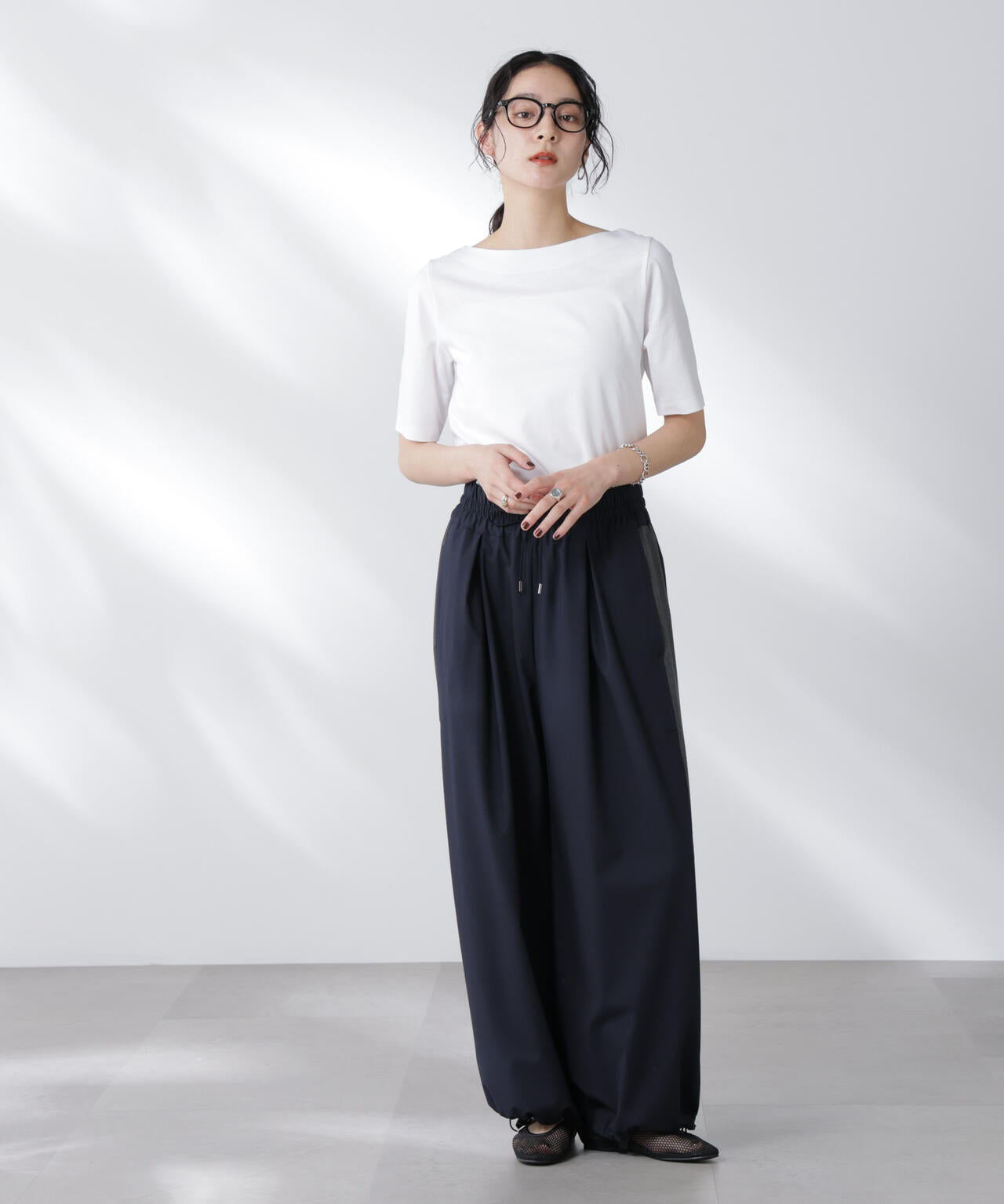 Anti Soaked(R) 汗染み防止ボートネックTシャツ