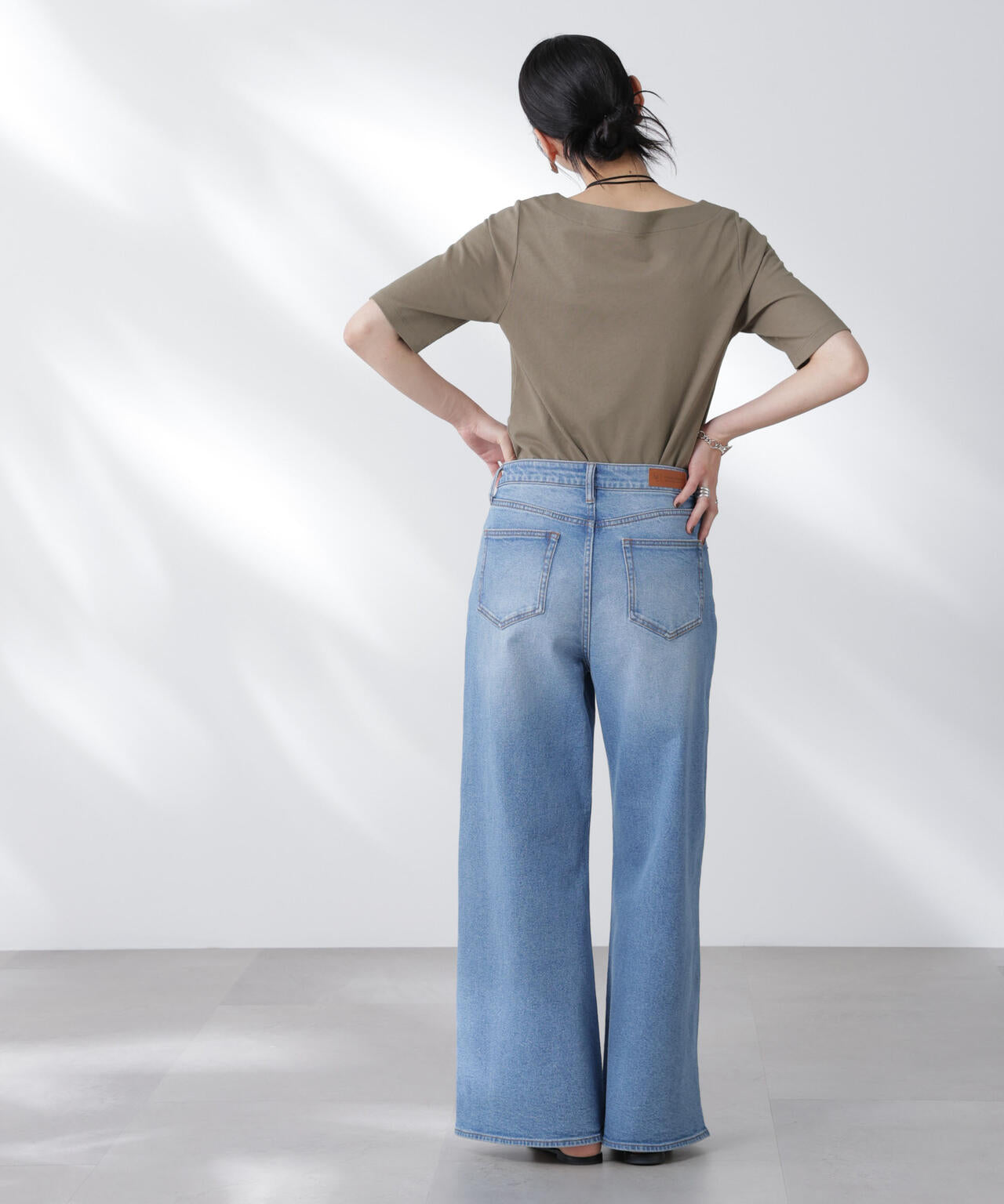 Anti Soaked(R) 汗染み防止ボートネックTシャツ