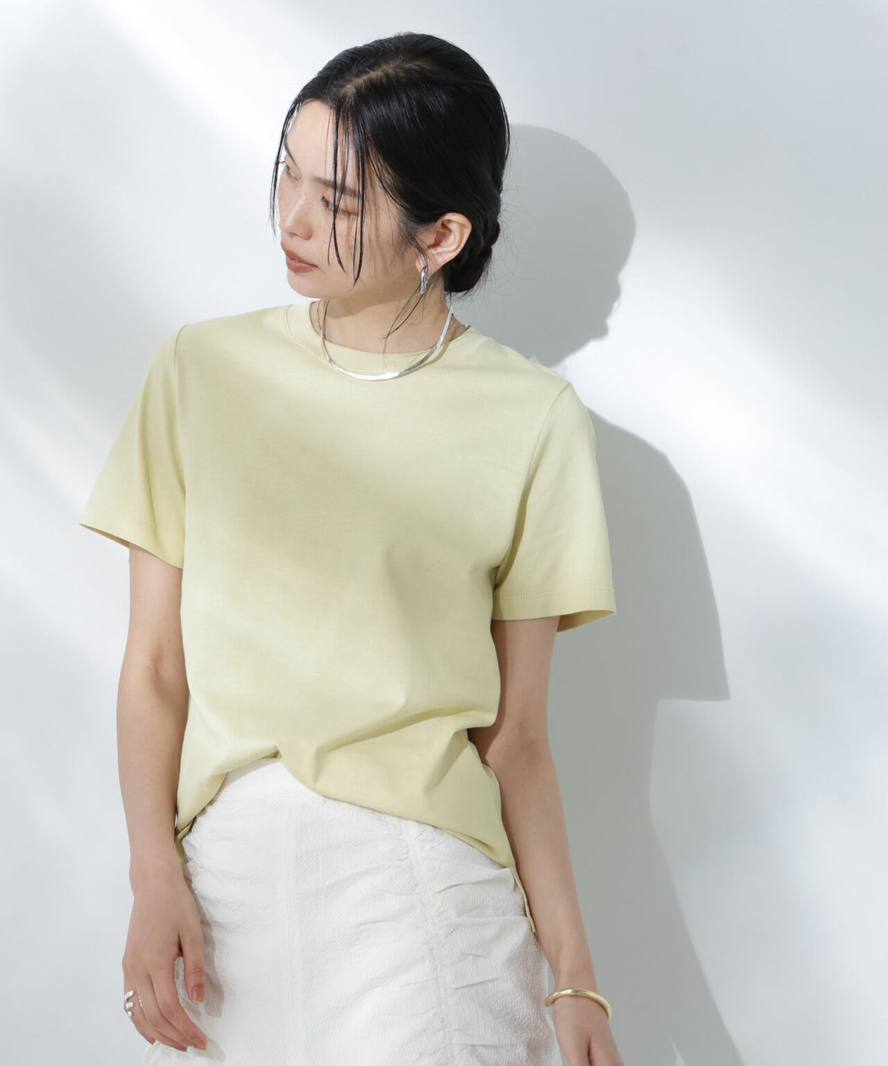 Anti Soaked(R) 汗染み防止カラフルクルーTシャツ