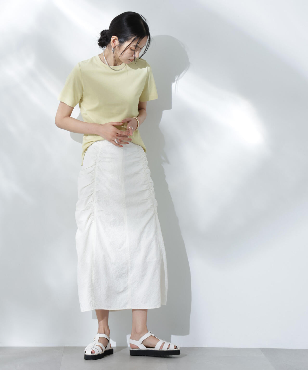 Anti Soaked(R) 汗染み防止カラフルクルーTシャツ
