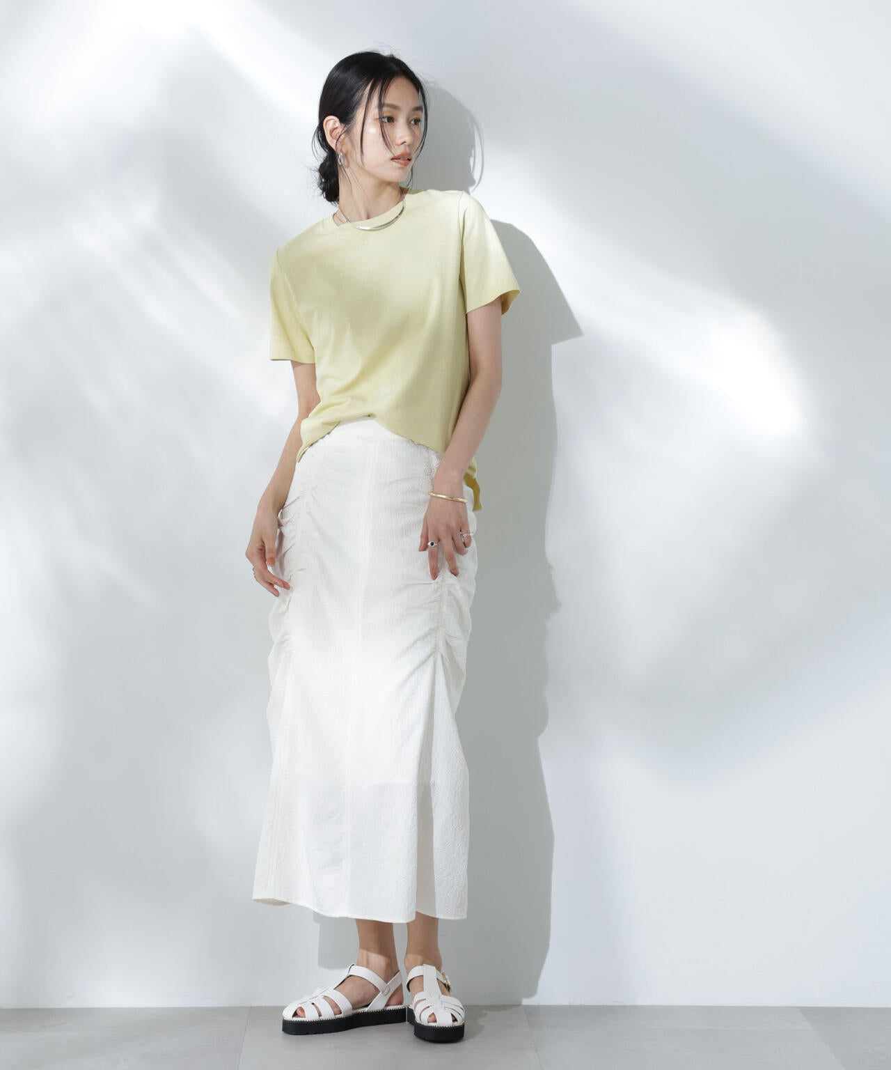Anti Soaked(R) 汗染み防止カラフルクルーTシャツ