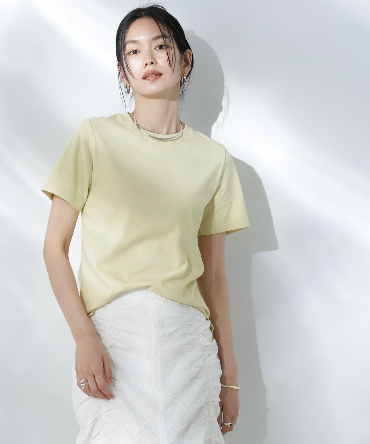 Anti Soaked(R) 汗染み防止カラフルクルーTシャツ