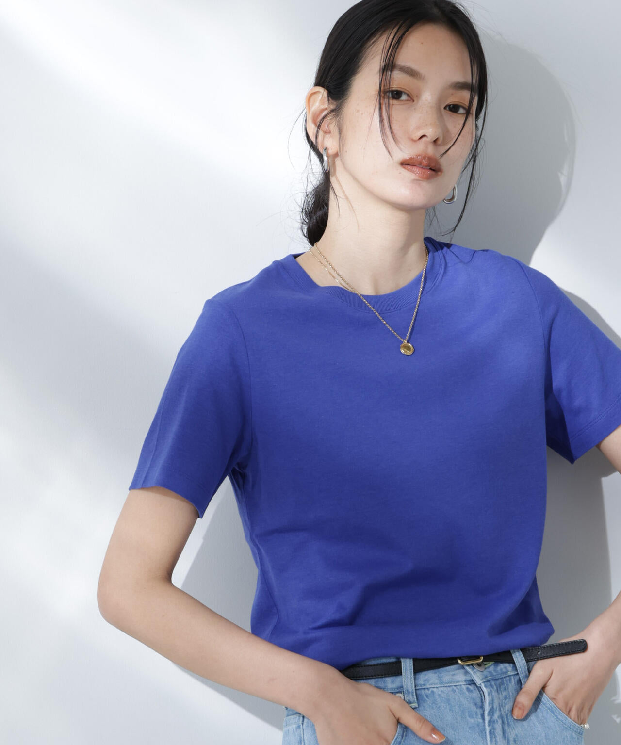Anti Soaked(R) 汗染み防止カラフルクルーTシャツ