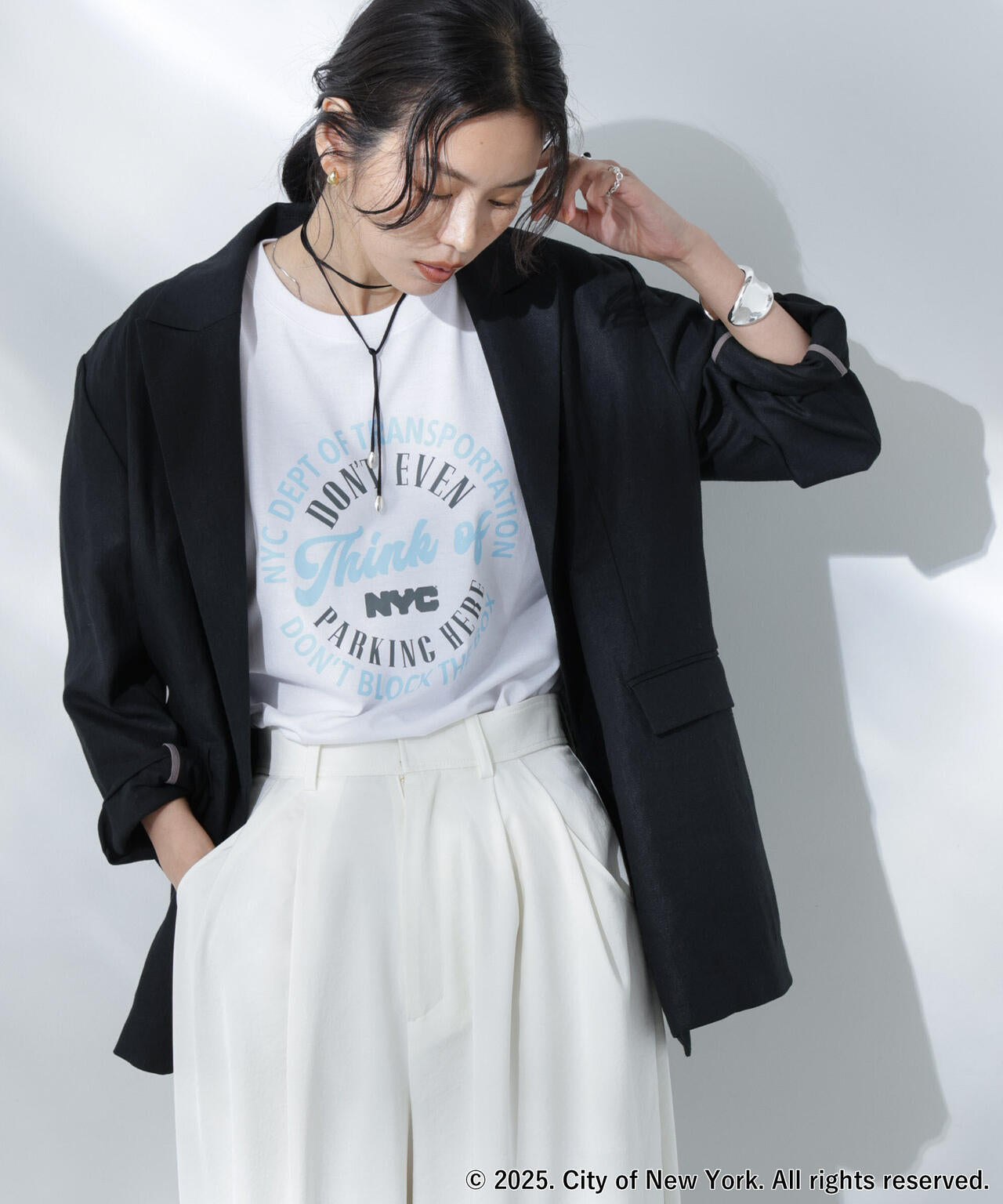 GOOD ROCK SPEED×Anti Soaked(R) 汗染み防止 NYC Tシャツ