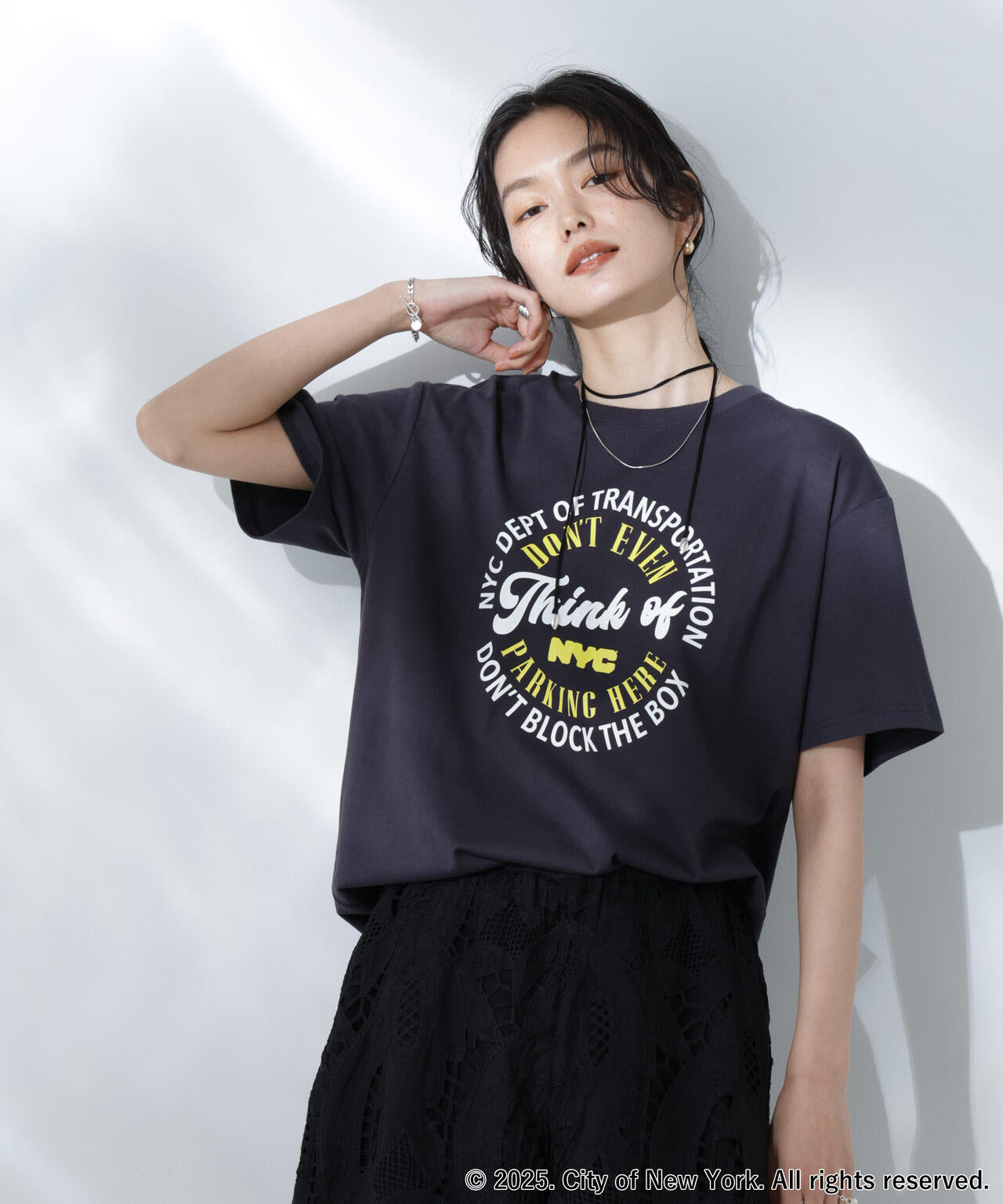 GOOD ROCK SPEED×Anti Soaked(R) 汗染み防止 NYC Tシャツ