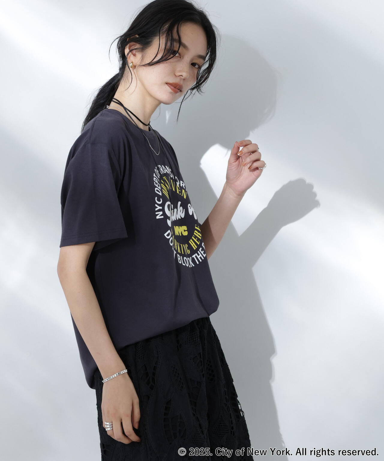 GOOD ROCK SPEED×Anti Soaked(R) 汗染み防止 NYC Tシャツ
