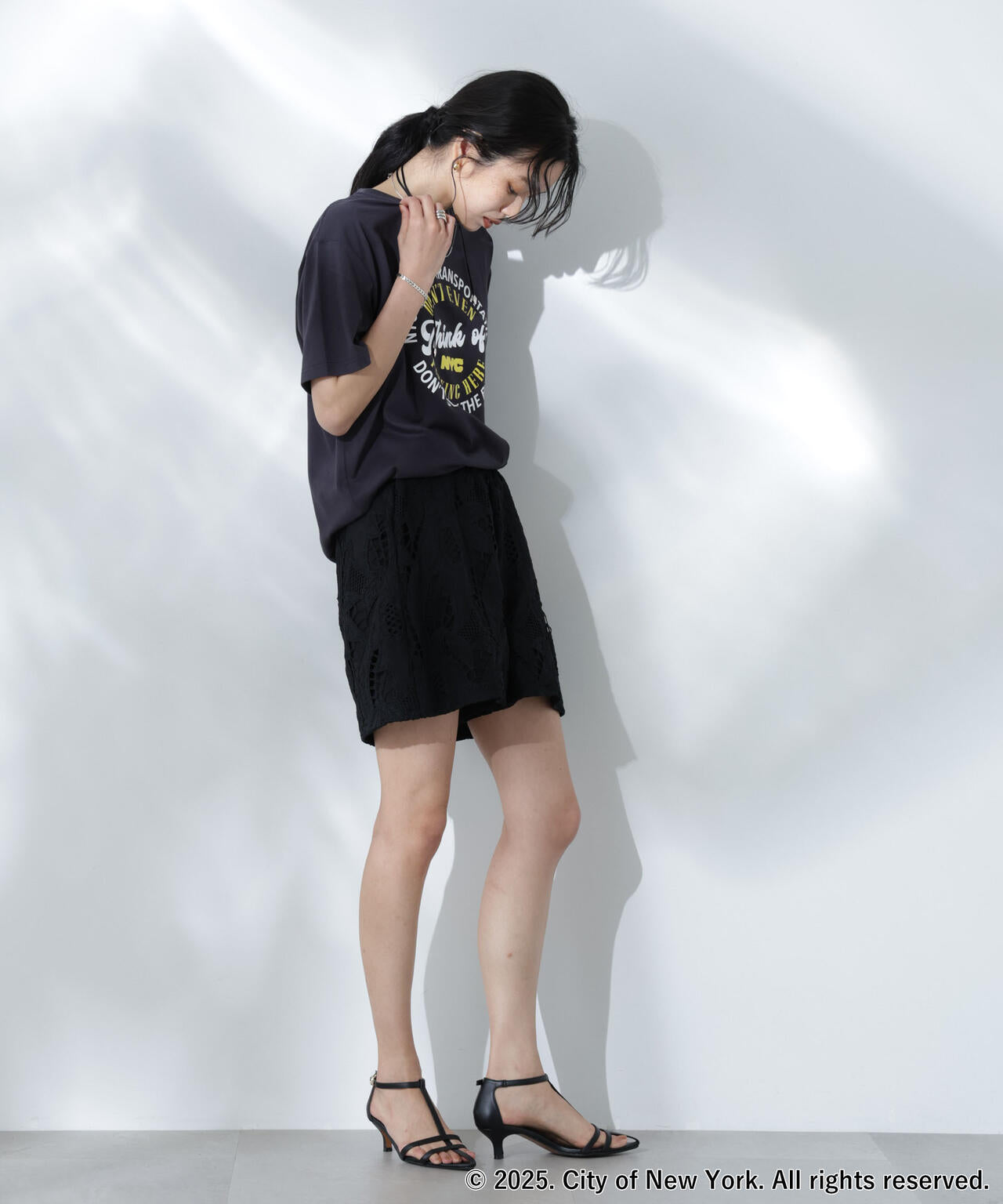 GOOD ROCK SPEED×Anti Soaked(R) 汗染み防止 NYC Tシャツ