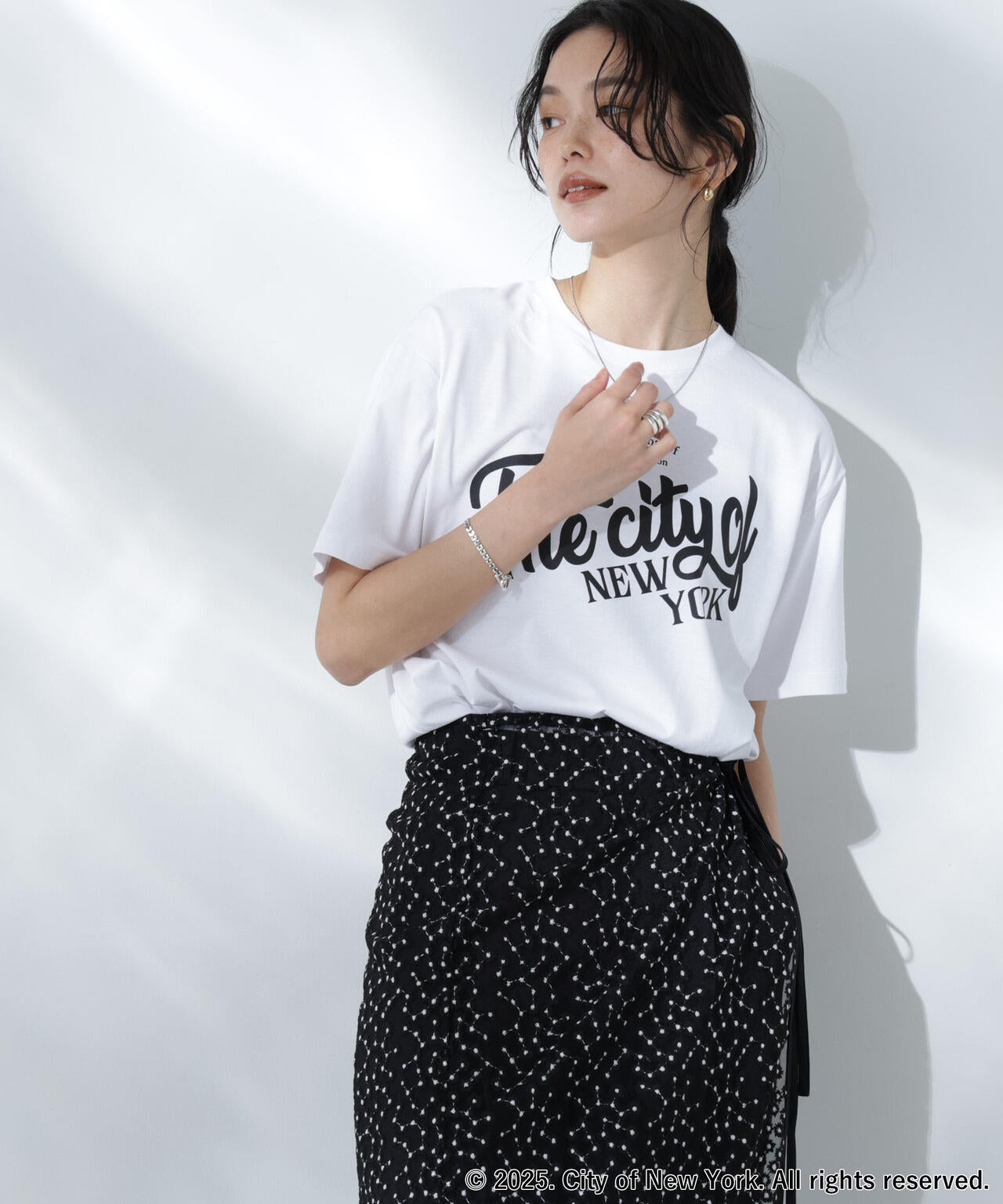GOOD ROCK SPEED×Anti Soaked(R) 汗染み防止 NYC Tシャツ