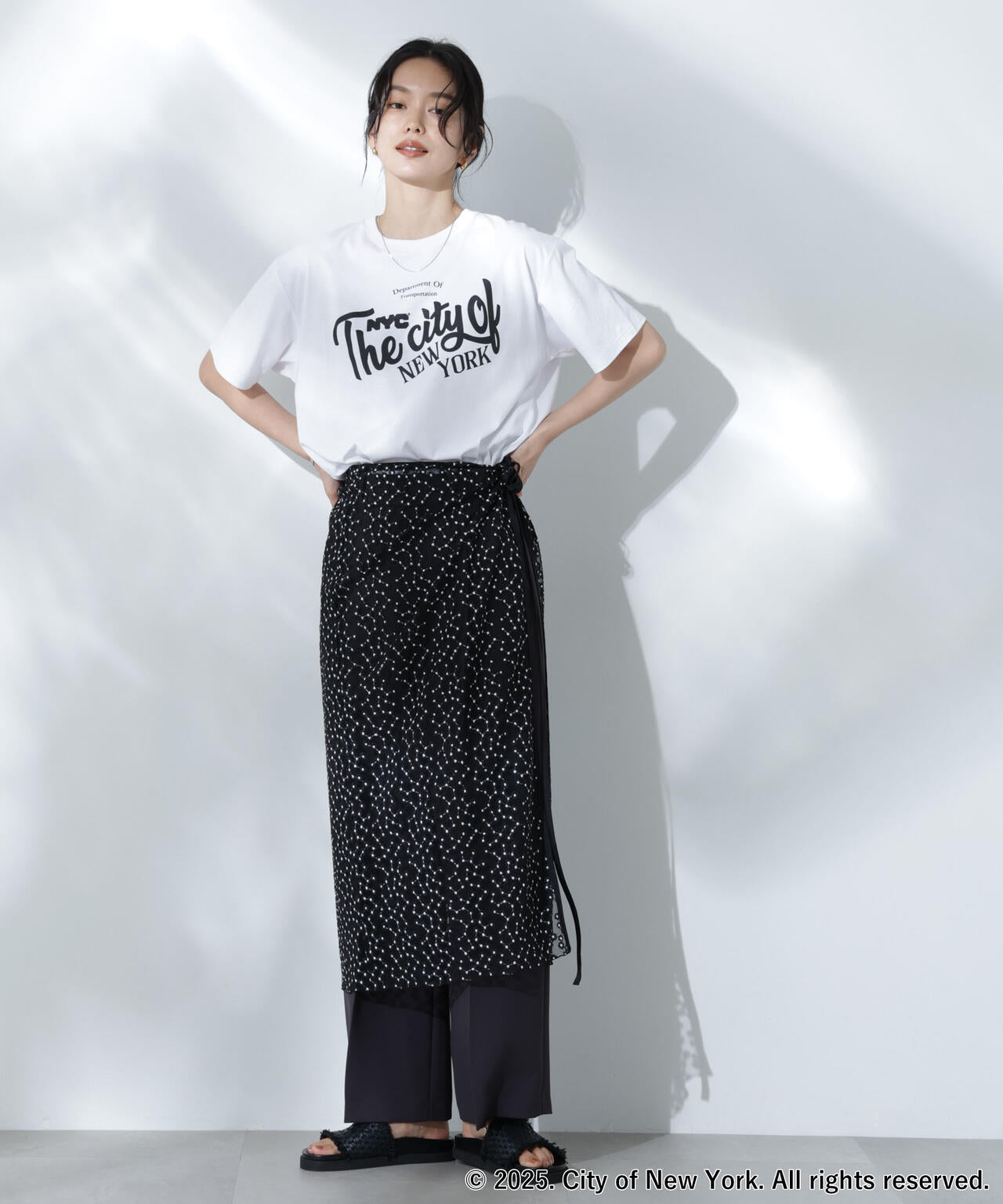 GOOD ROCK SPEED×Anti Soaked(R) 汗染み防止 NYC Tシャツ