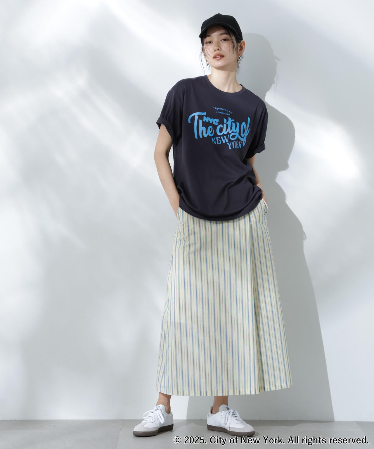 GOOD ROCK SPEED×Anti Soaked(R) 汗染み防止 NYC Tシャツ