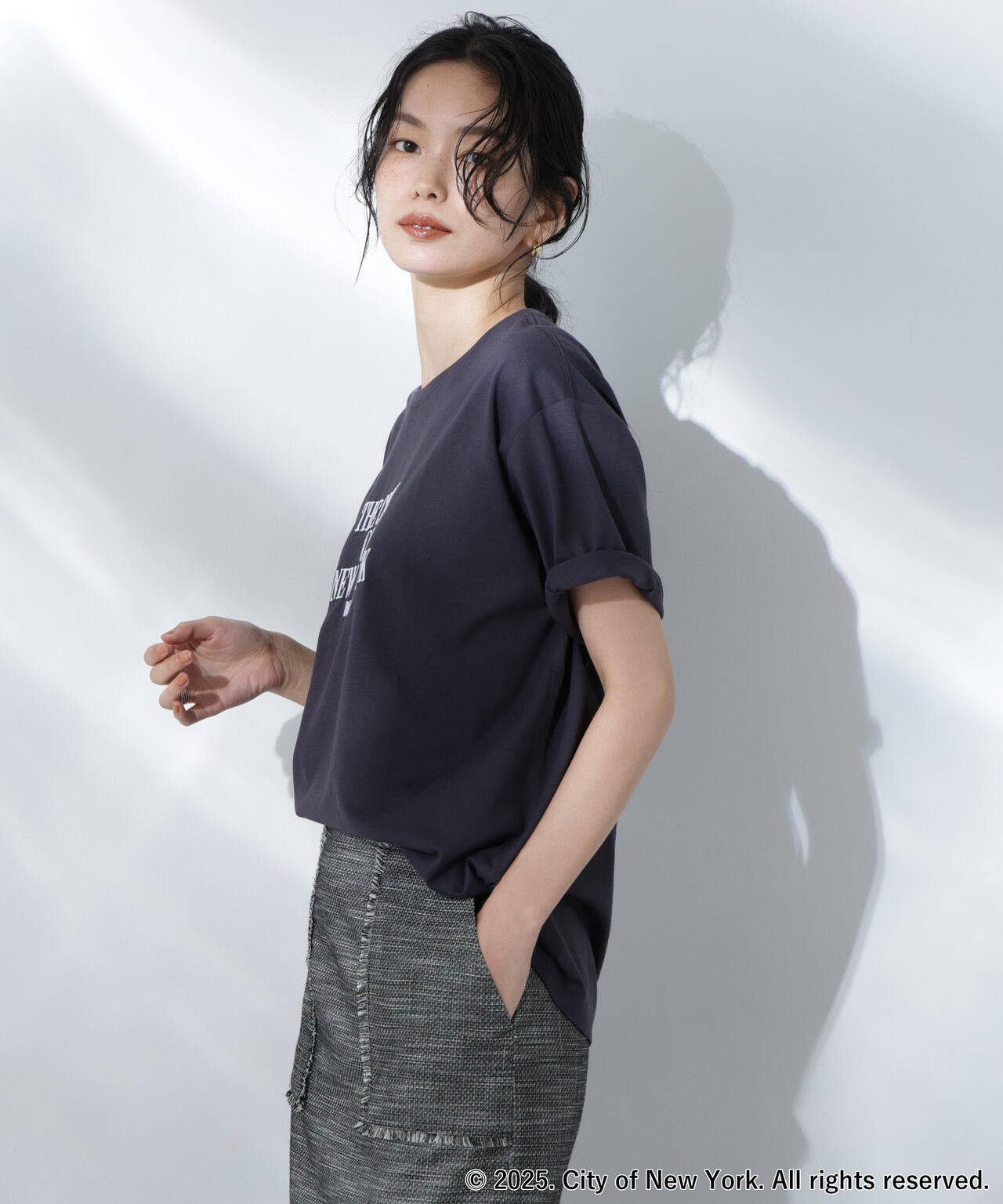 GOOD ROCK SPEED×Anti Soaked(R) 汗染み防止 NYC Tシャツ