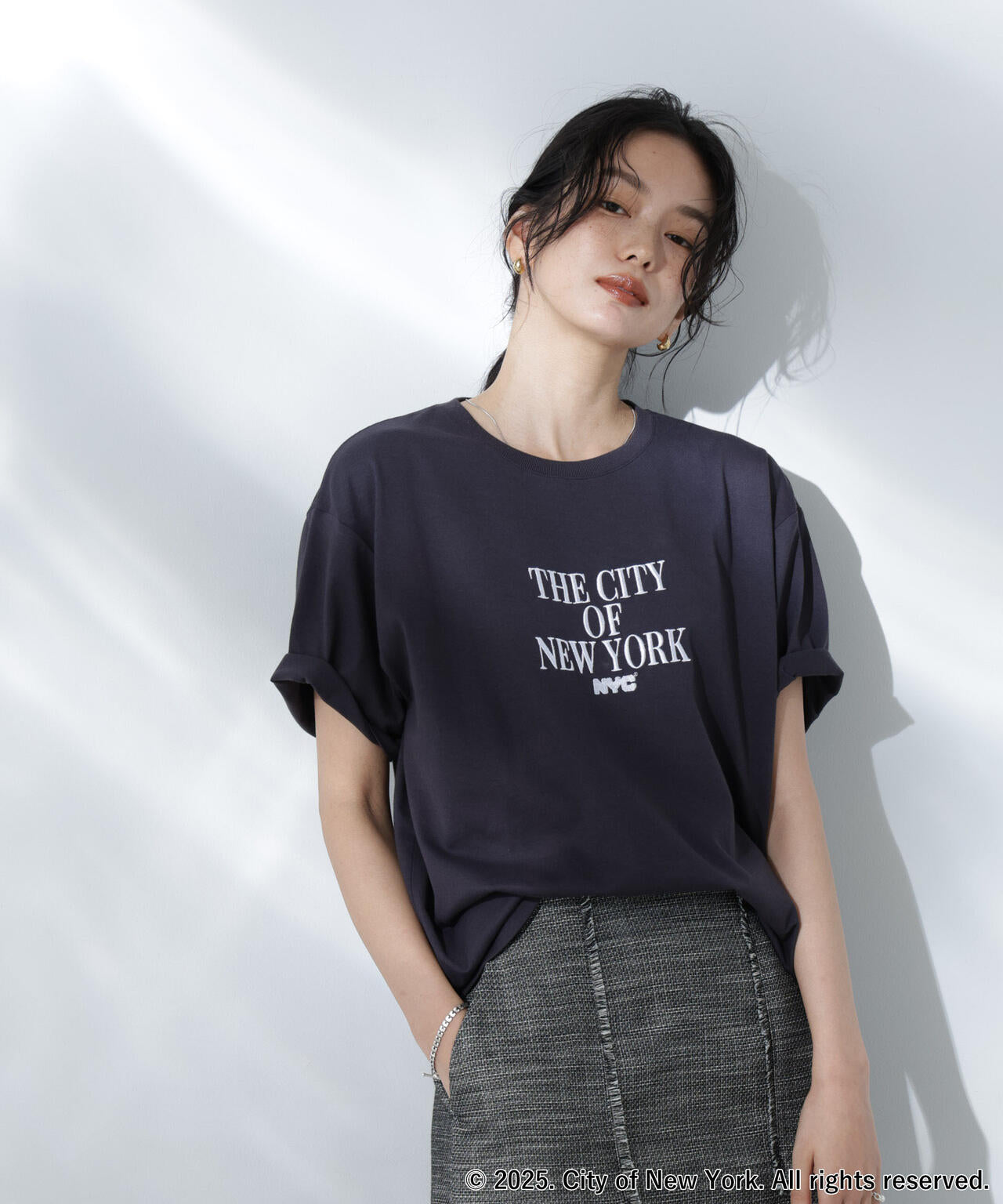 GOOD ROCK SPEED×Anti Soaked(R) 汗染み防止 NYC Tシャツ