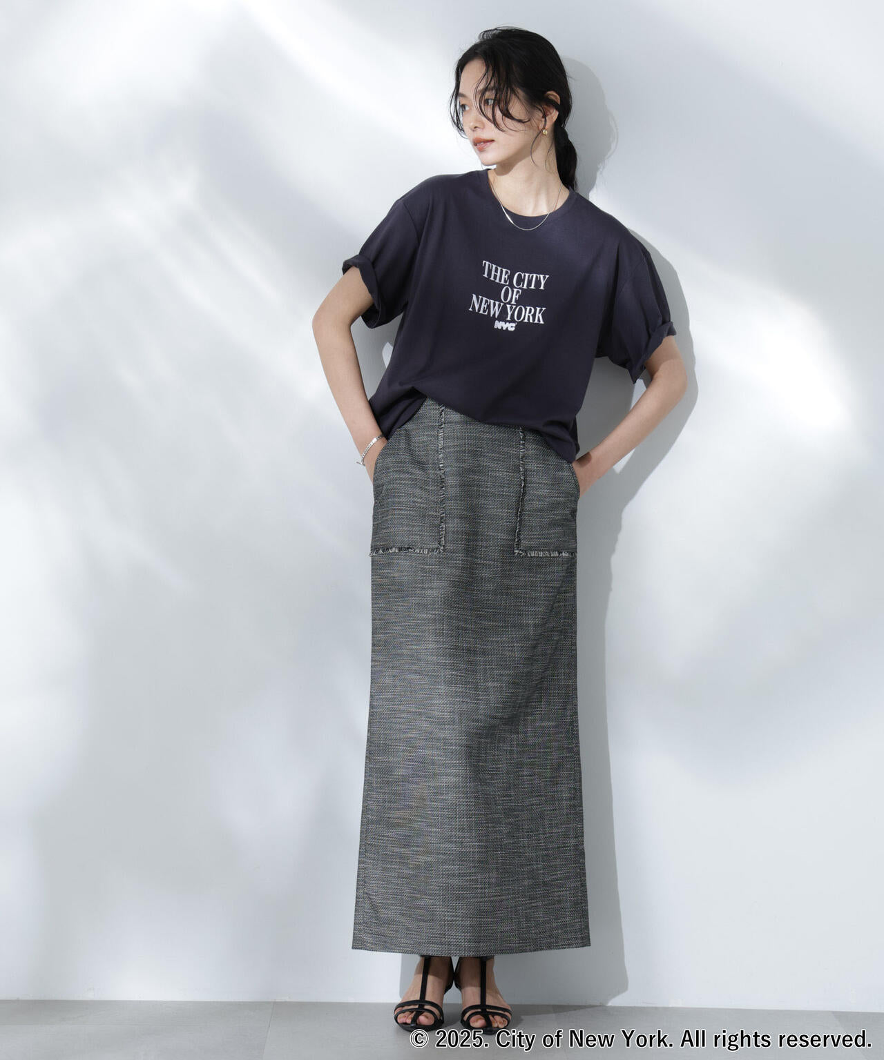 GOOD ROCK SPEED×Anti Soaked(R) 汗染み防止 NYC Tシャツ