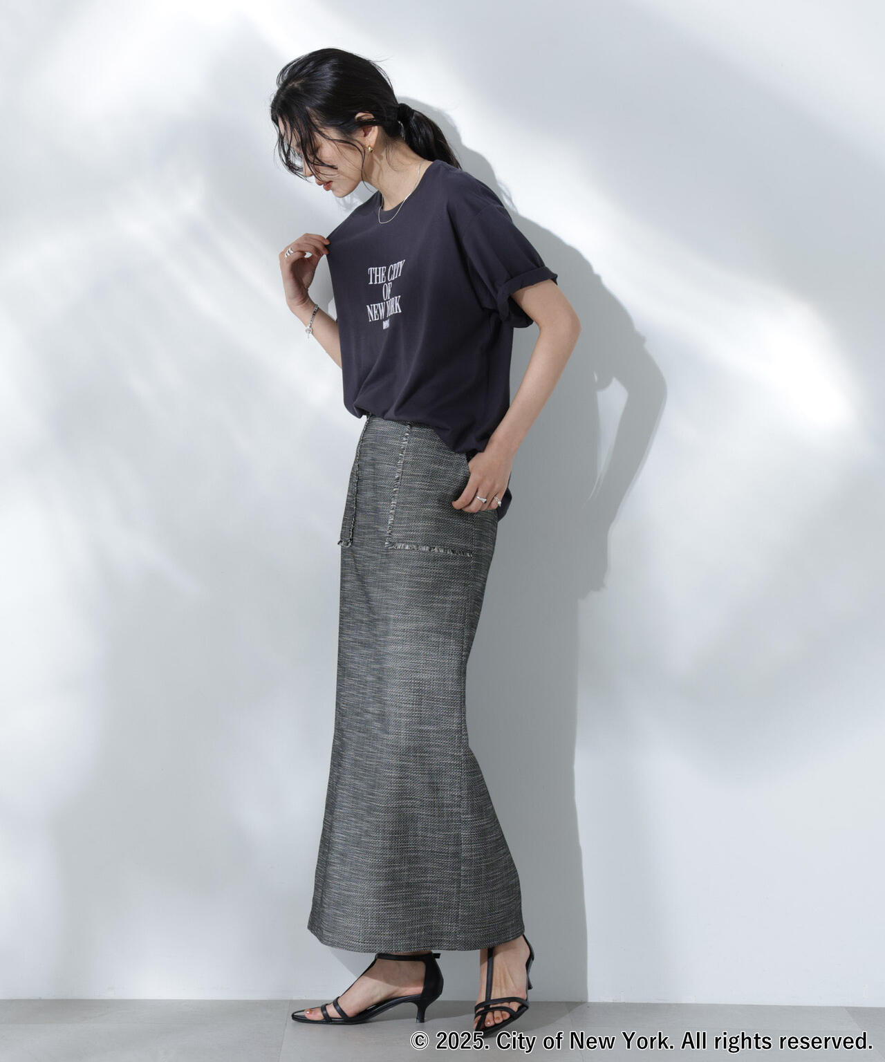 GOOD ROCK SPEED×Anti Soaked(R) 汗染み防止 NYC Tシャツ