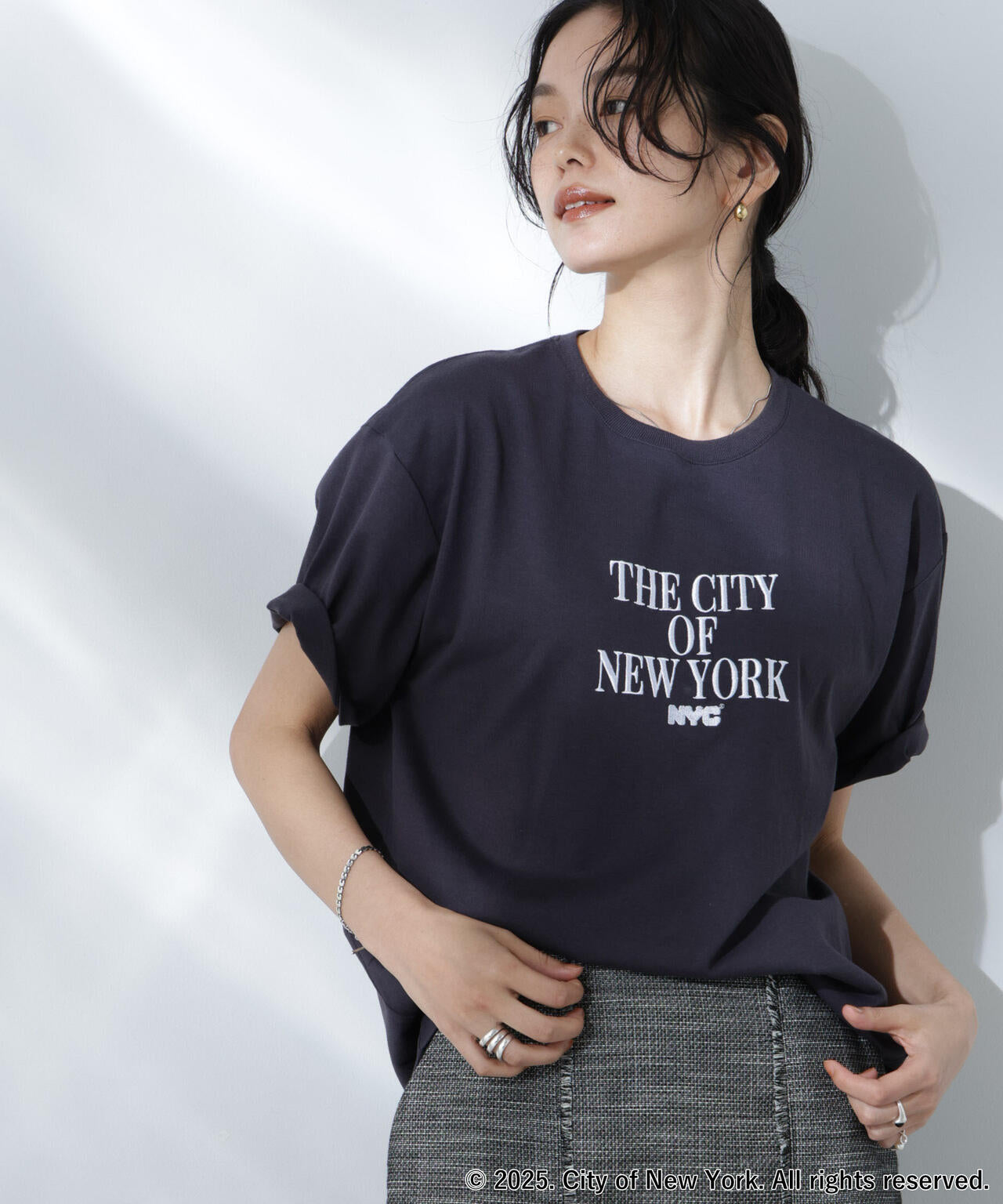 GOOD ROCK SPEED×Anti Soaked(R) 汗染み防止 NYC Tシャツ